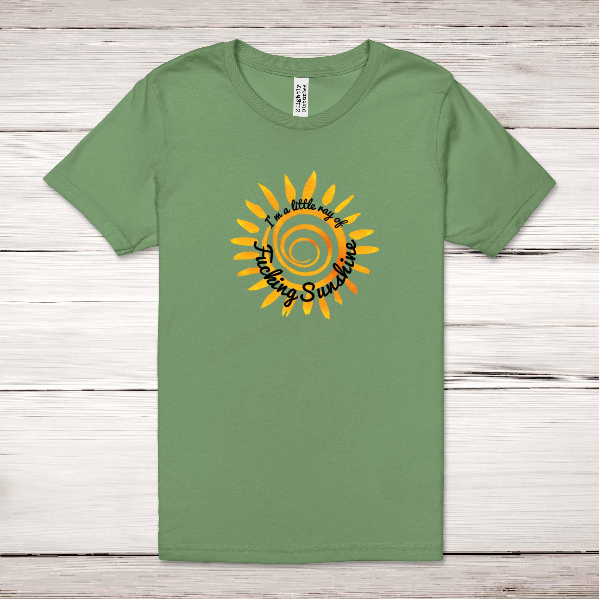 I'm A Little Ray Of F*cking Sunshine Adult T-Shirt - Picture 4 of 13