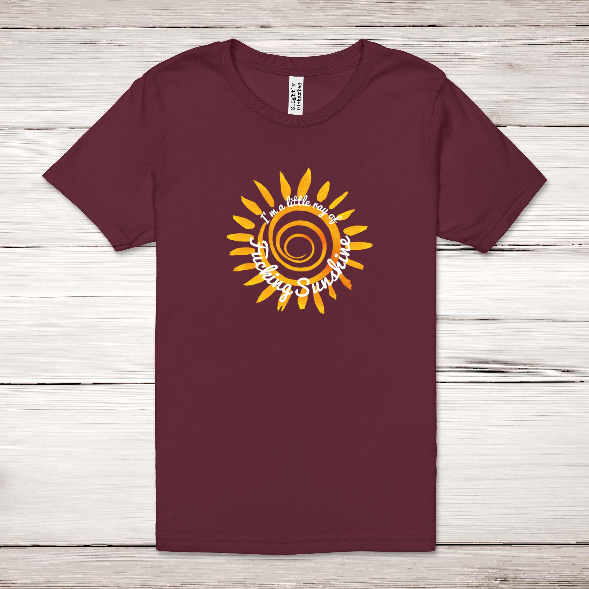 I'm A Little Ray Of F*cking Sunshine Adult T-Shirt - Picture 8 of 13