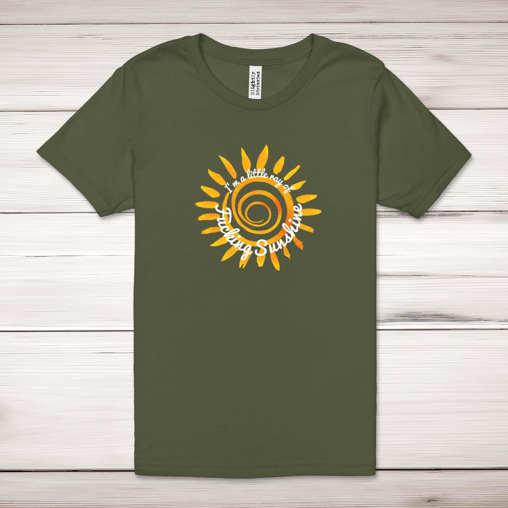 I'm A Little Ray Of F*cking Sunshine Adult T-Shirt - Picture 10 of 13