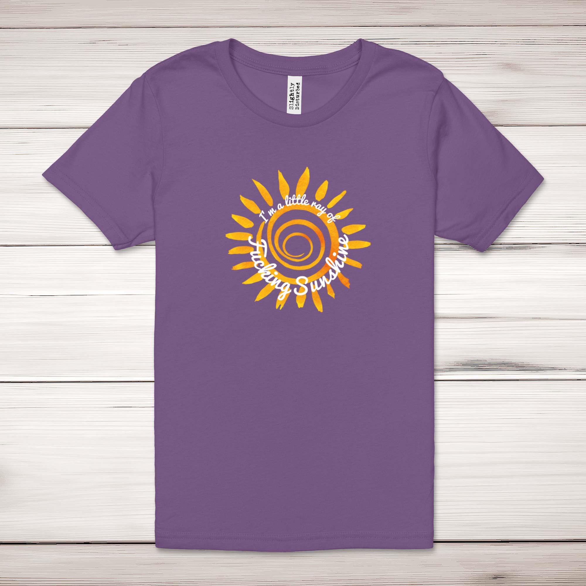 I'm A Little Ray Of F*cking Sunshine Adult T-Shirt - Picture 12 of 13