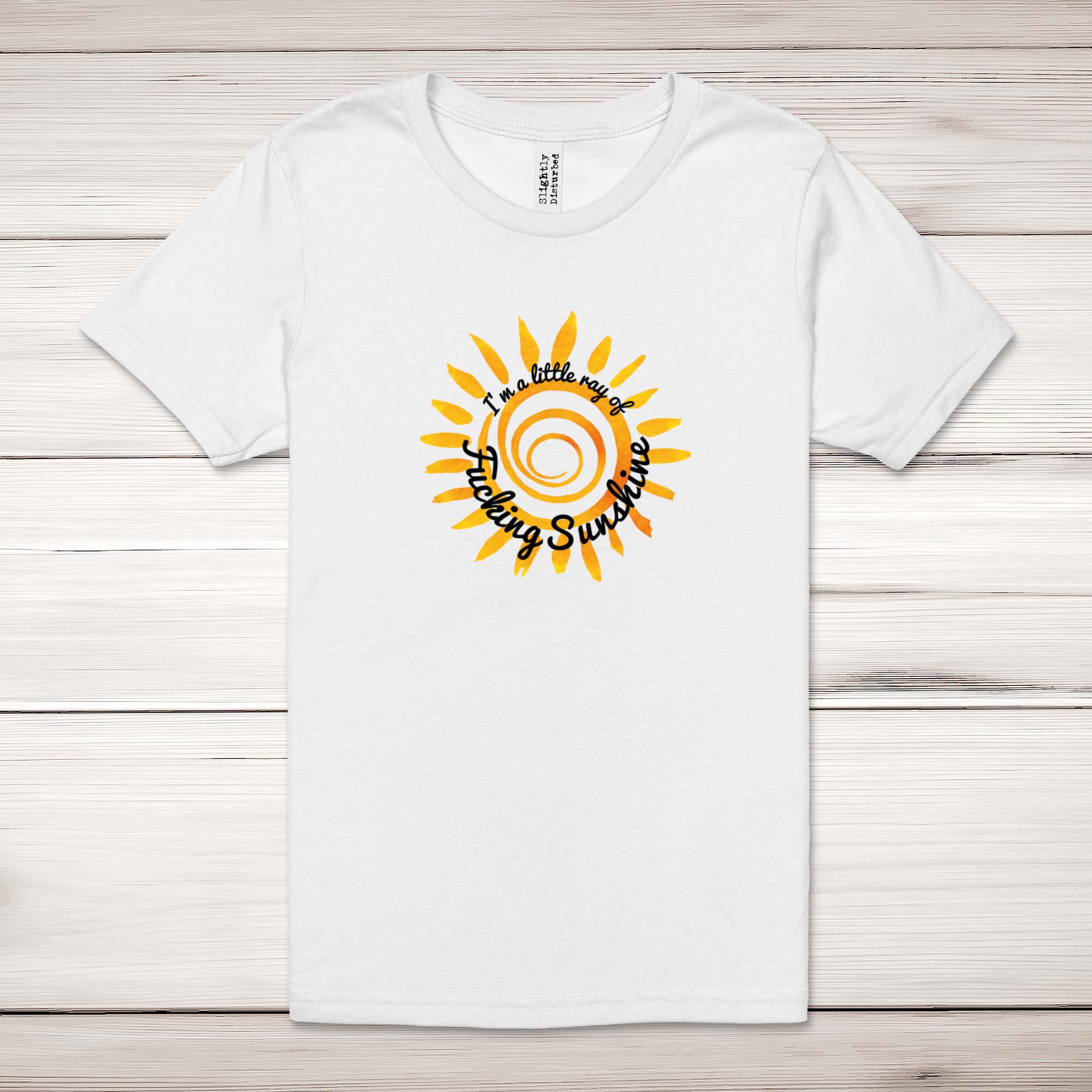 I'm A Little Ray Of F*cking Sunshine Adult T-Shirt - Picture 2 of 13