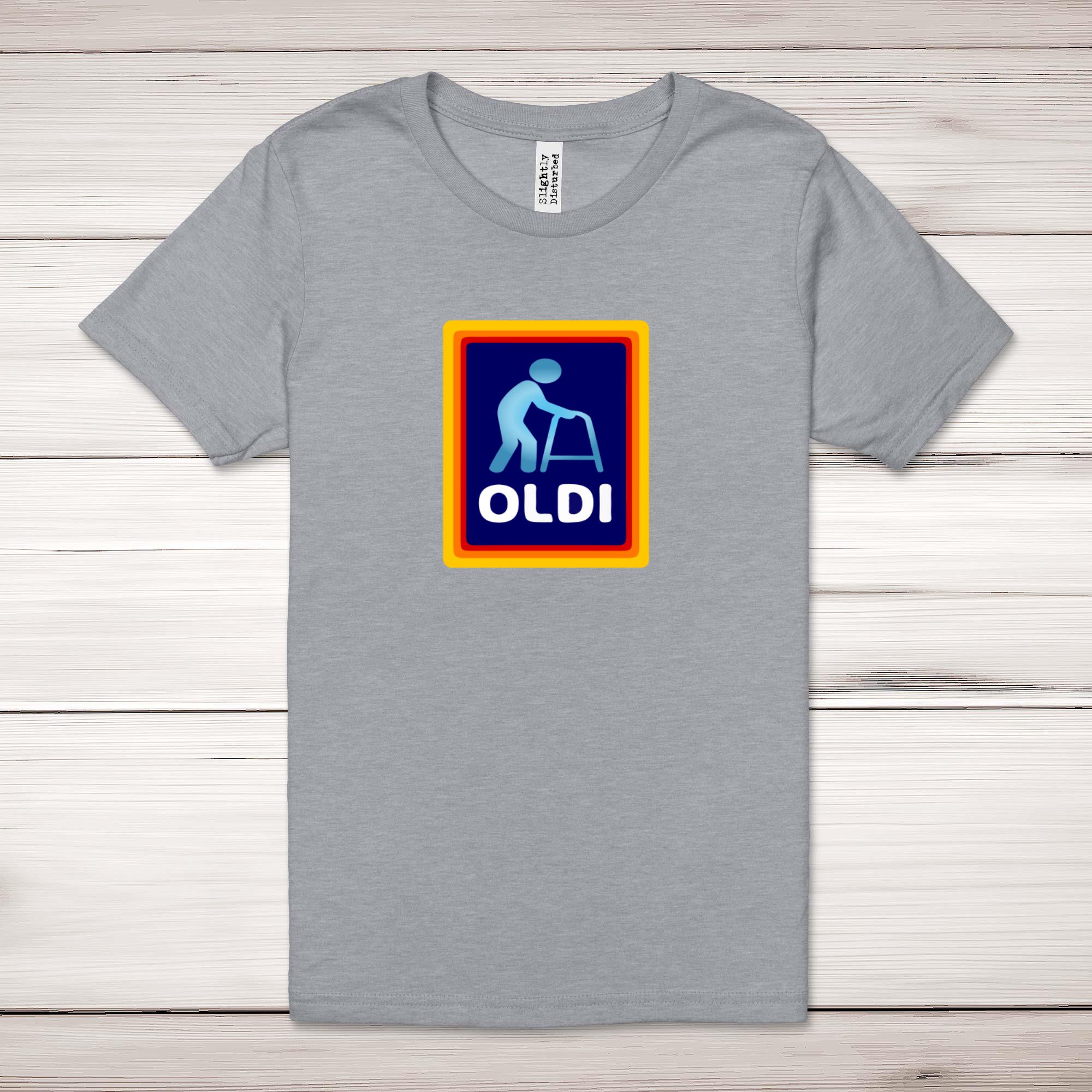 OLDI - Novelty Adult T-Shirts - Slightly Disturbed