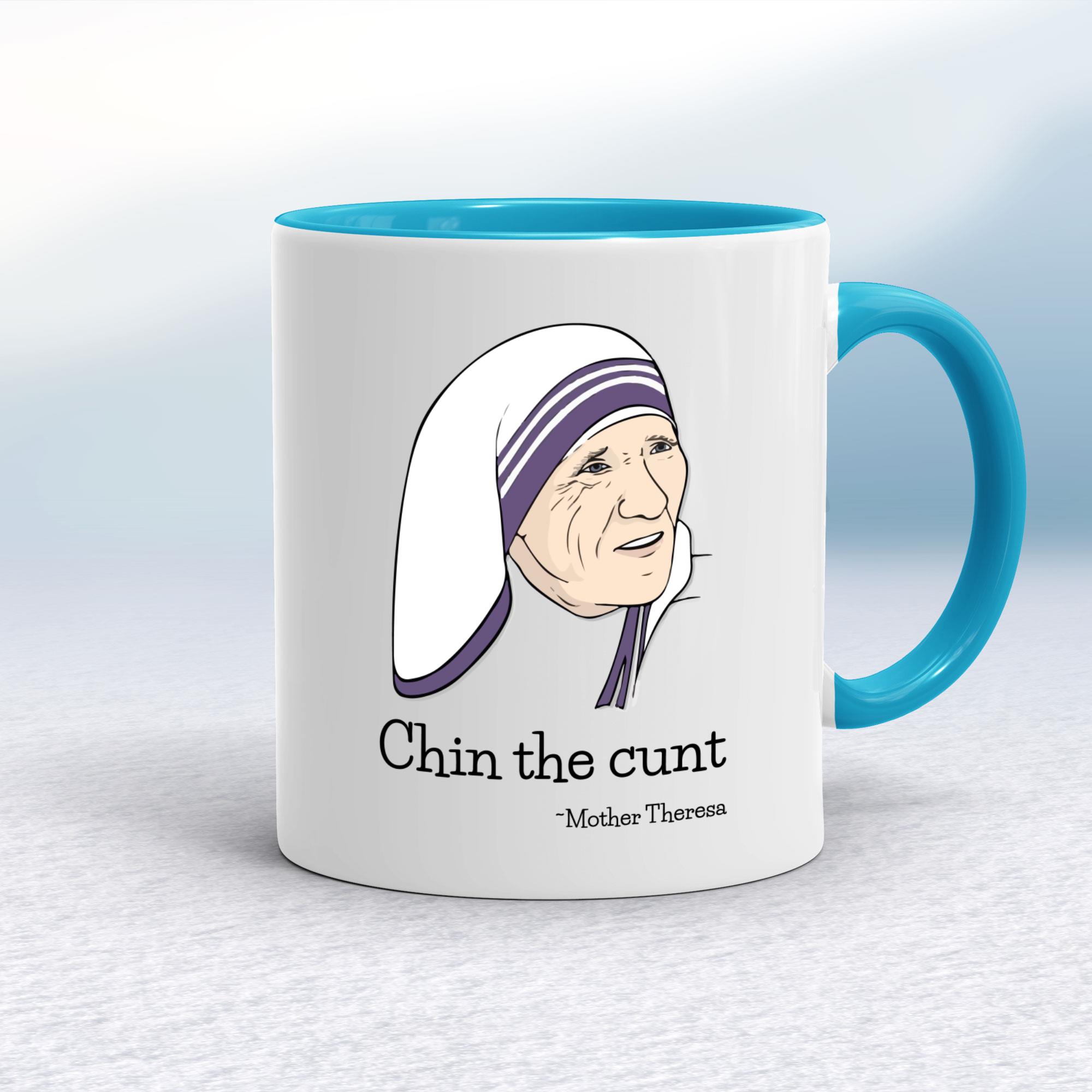 Chin The C*nt - Mother Theresa Mug - Picture 12 of 21