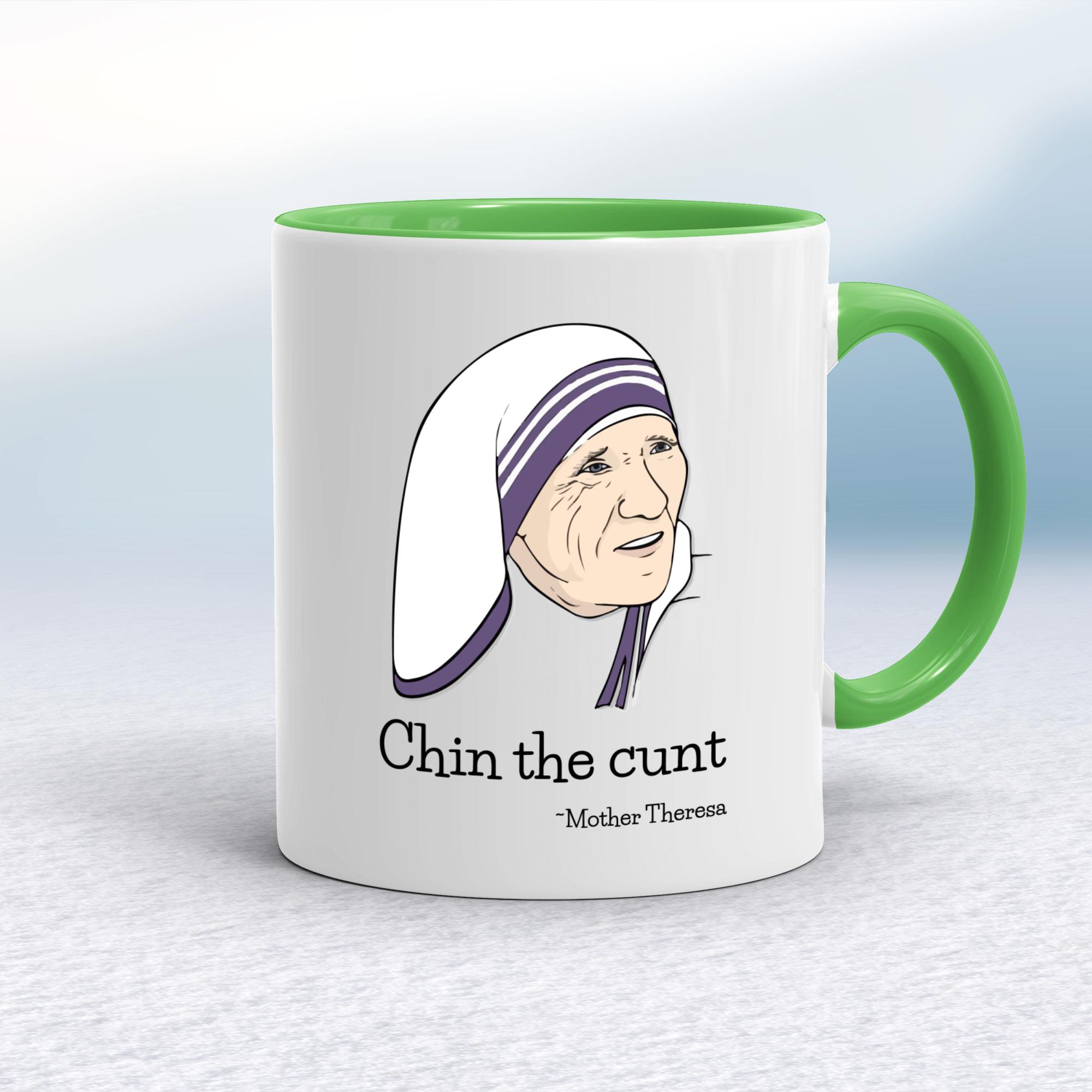 Chin The C*nt - Mother Theresa Mug - Picture 5 of 21