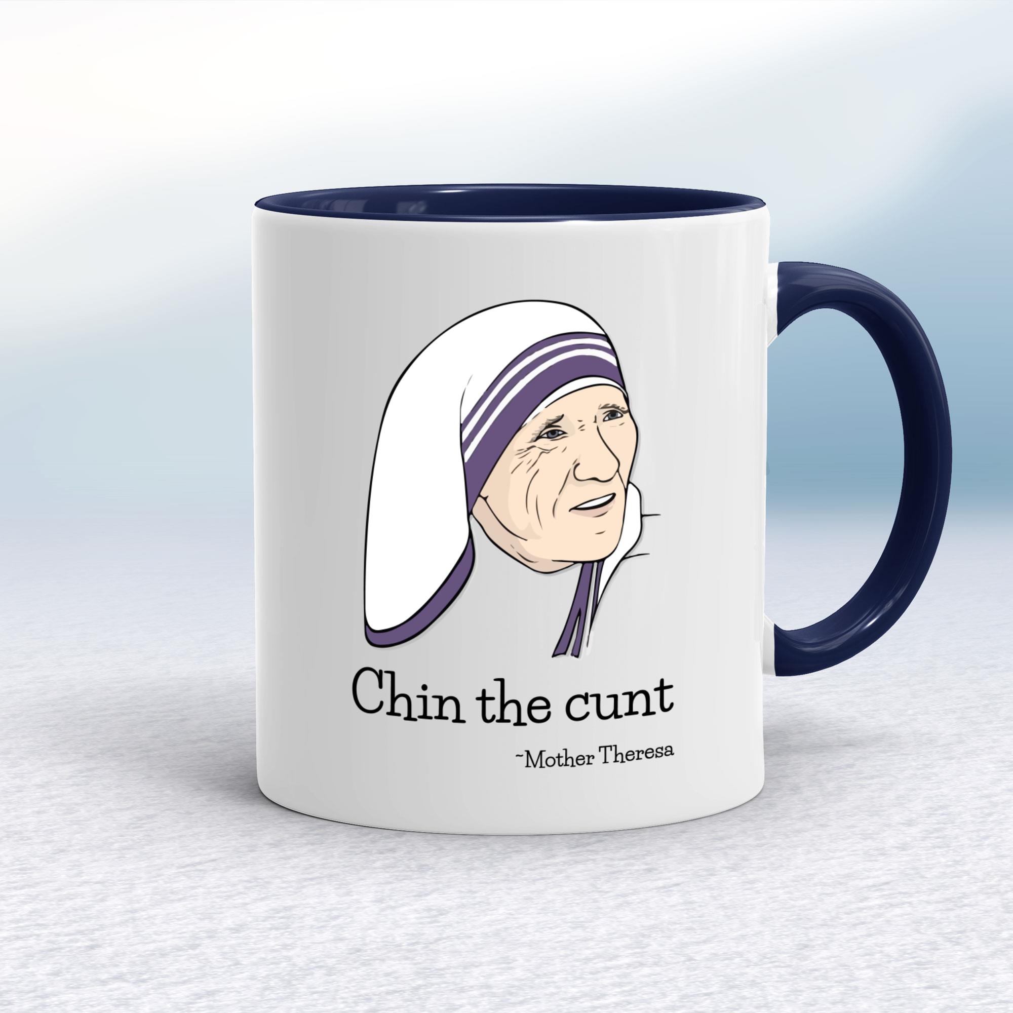 Chin The C*nt - Mother Theresa Mug - Picture 7 of 21