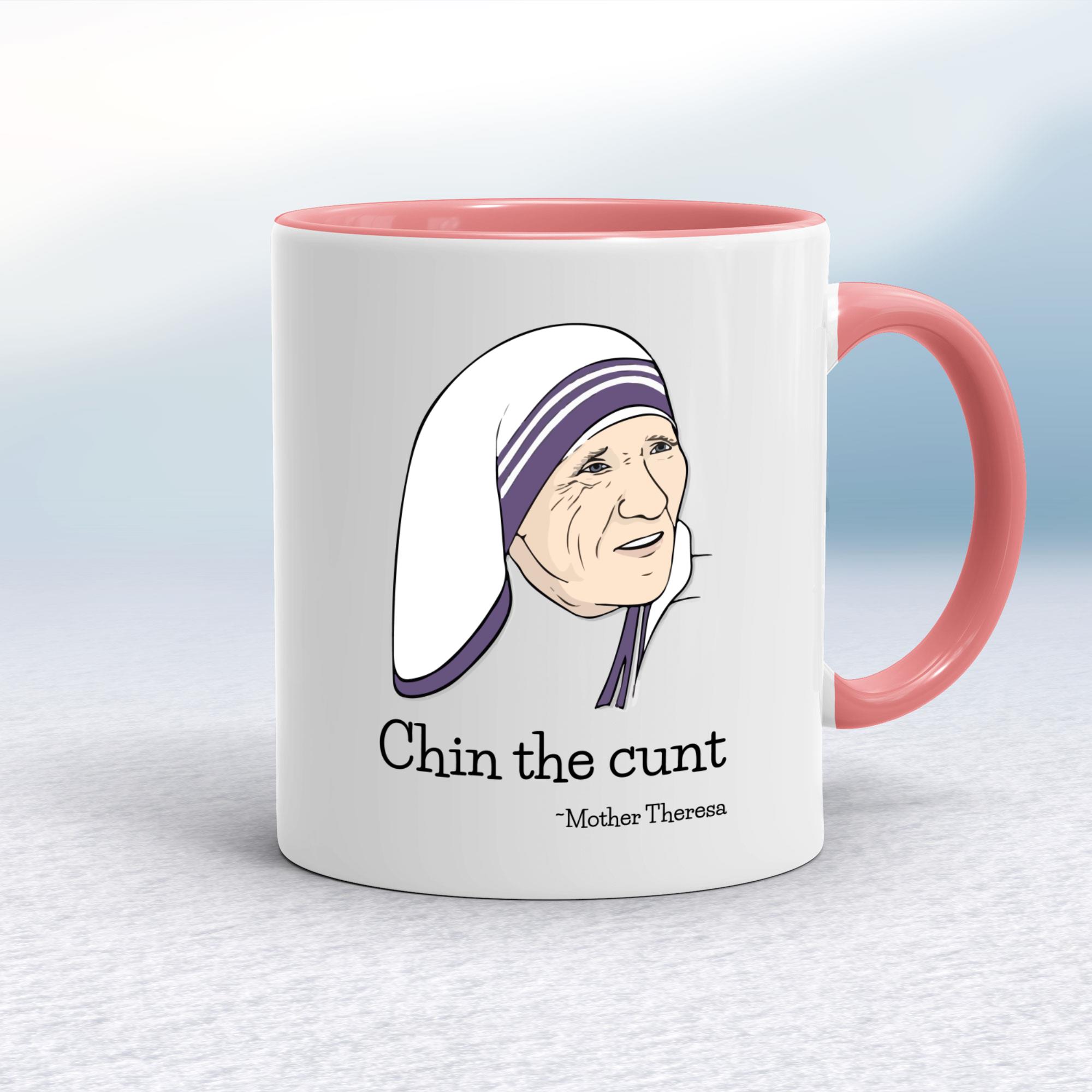 Chin The C*nt - Mother Theresa Mug - Picture 16 of 21