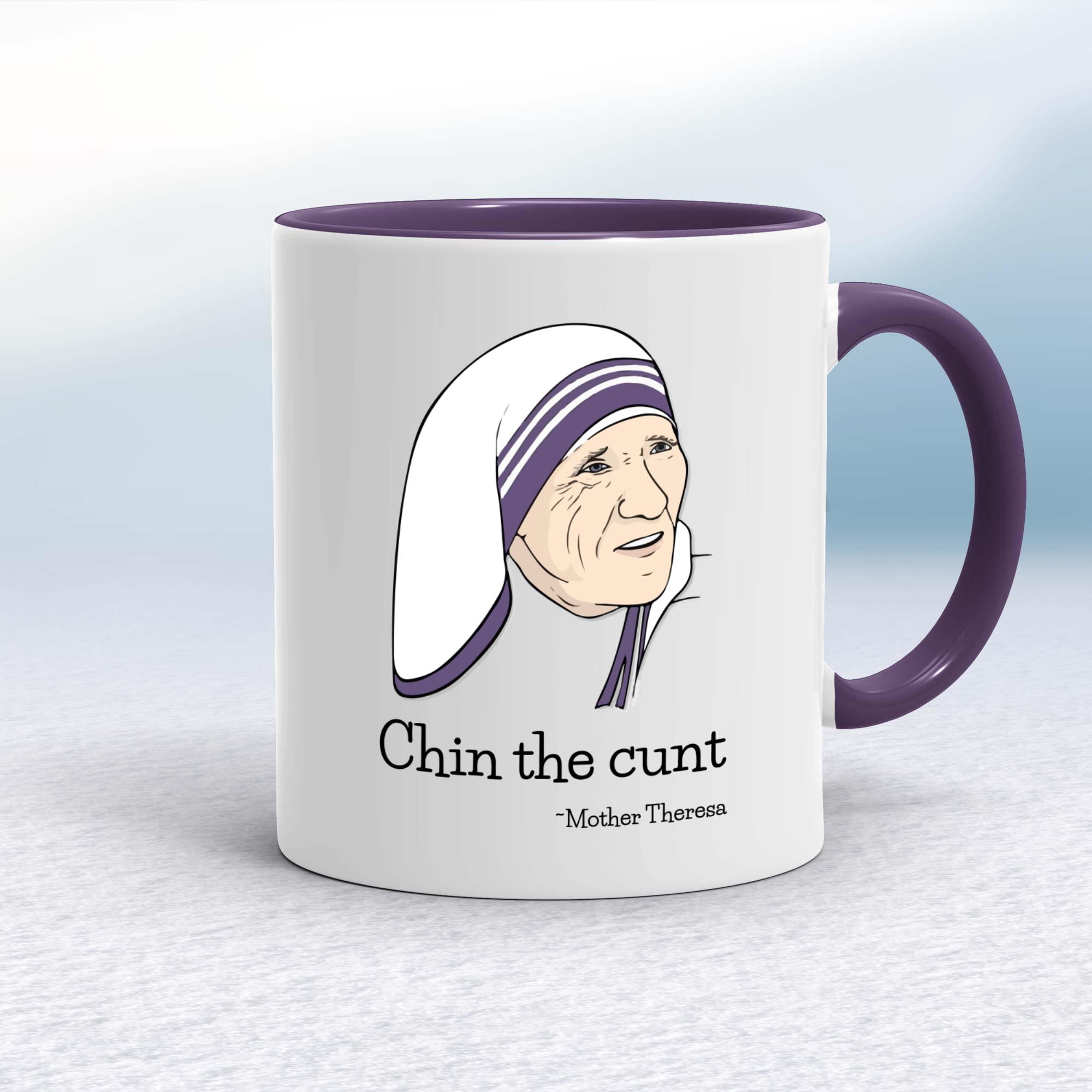 Chin The C*nt - Mother Theresa Mug - Picture 8 of 21