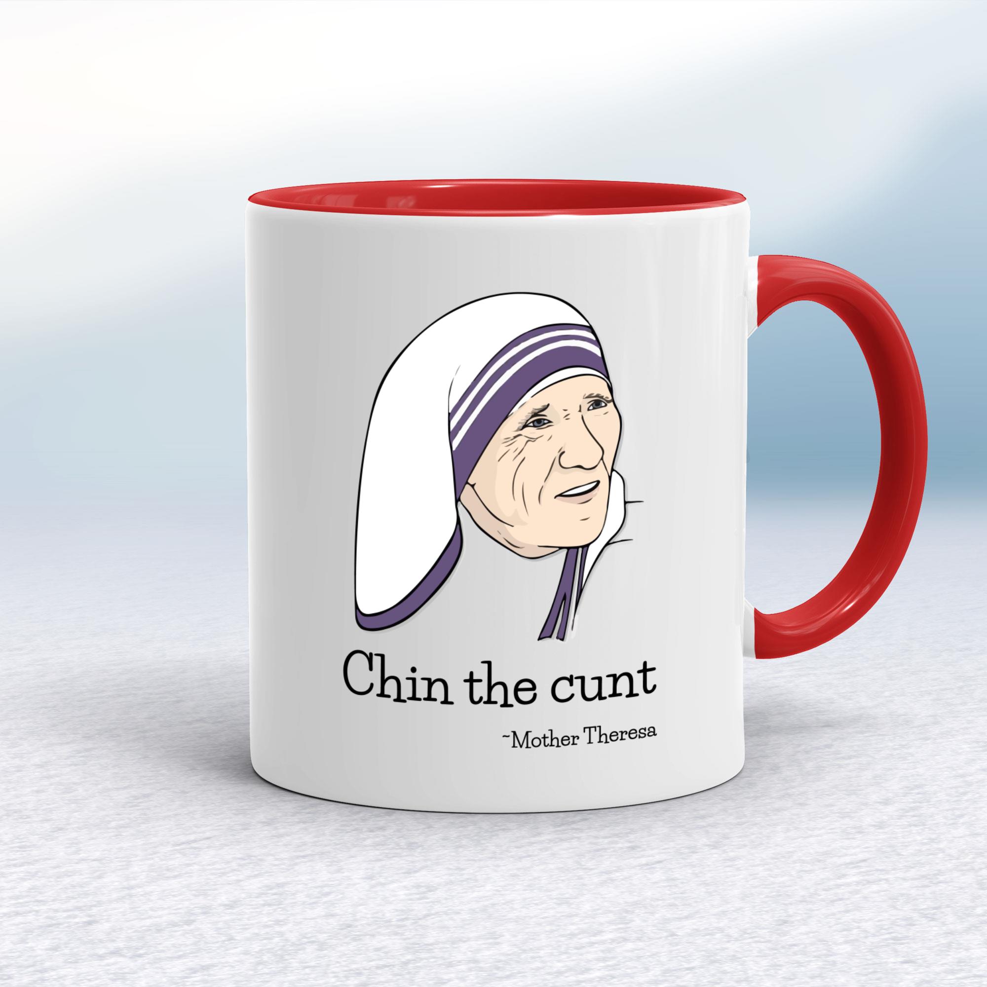 Chin The C*nt - Mother Theresa Mug - Picture 20 of 21
