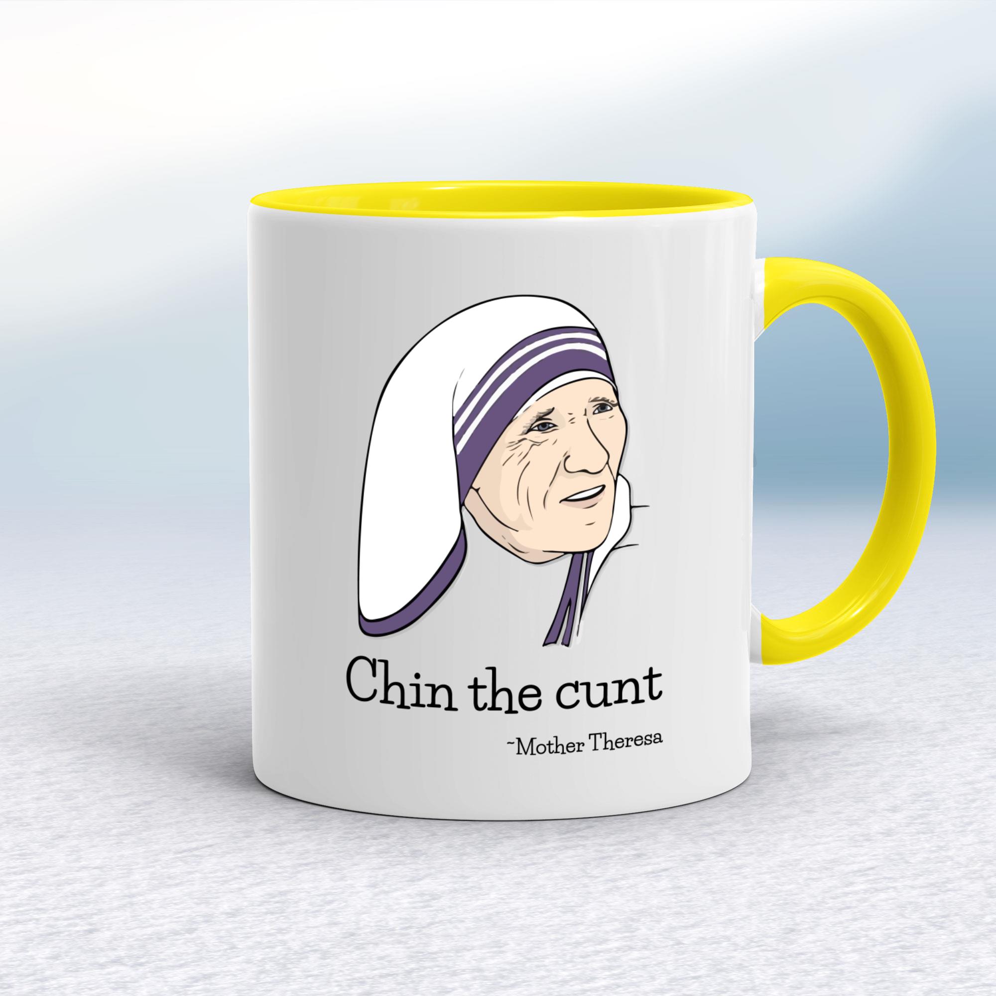 Chin The C*nt - Mother Theresa Mug - Picture 6 of 21