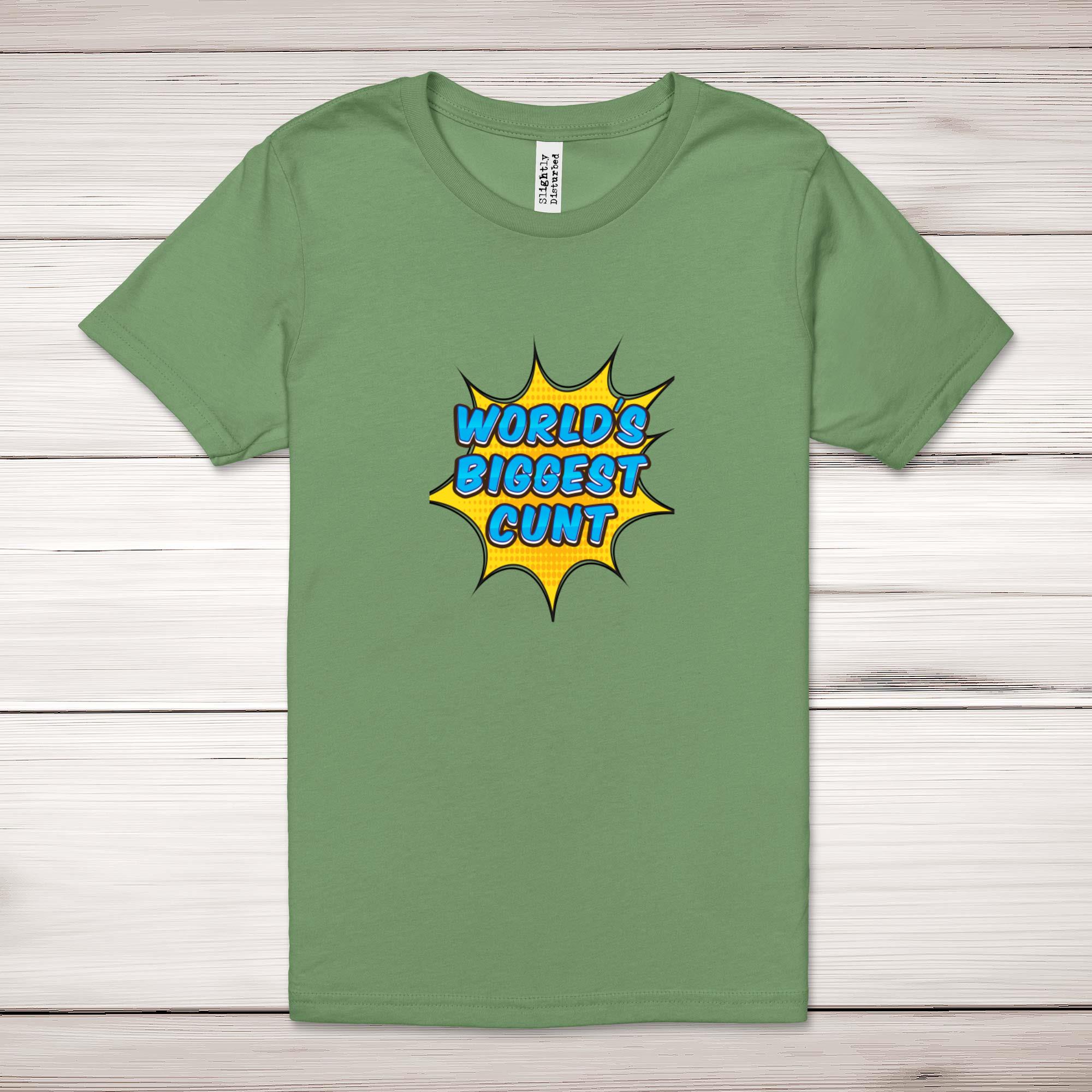 World's Biggest C*nt Adult T-Shirt - Picture 4 of 13