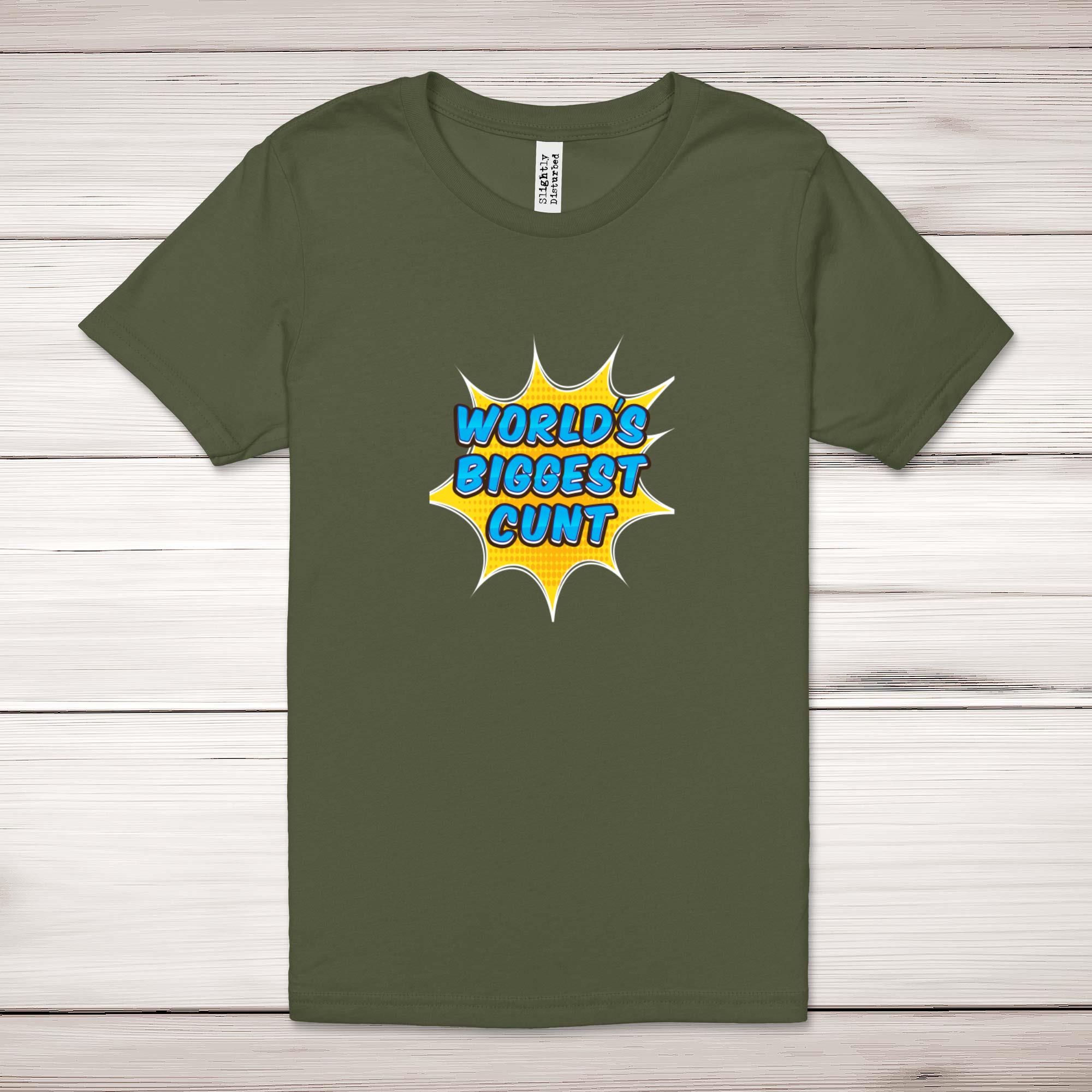 World's Biggest C*nt Adult T-Shirt - Picture 6 of 13