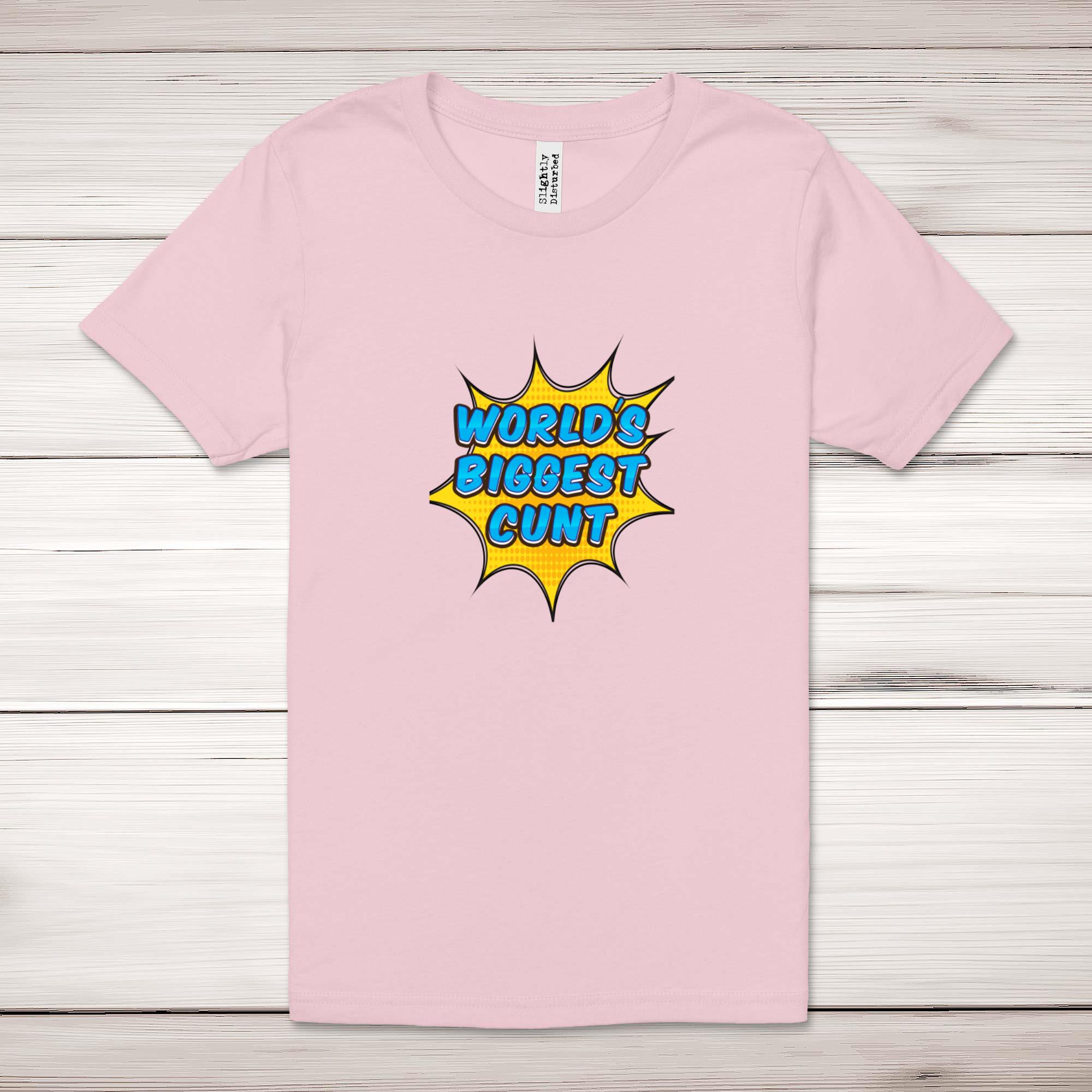World's Biggest C*nt Adult T-Shirt - Picture 3 of 13