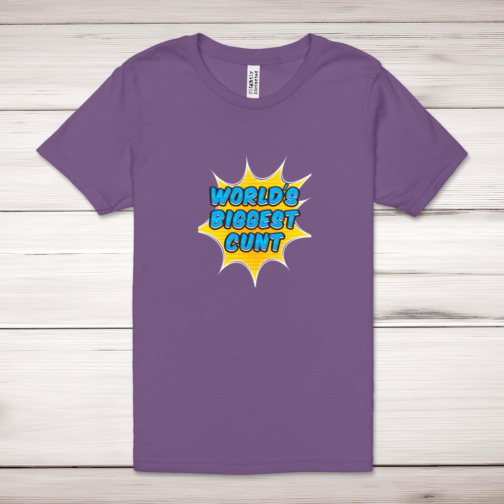 World's Biggest C*nt Adult T-Shirt - Picture 5 of 13