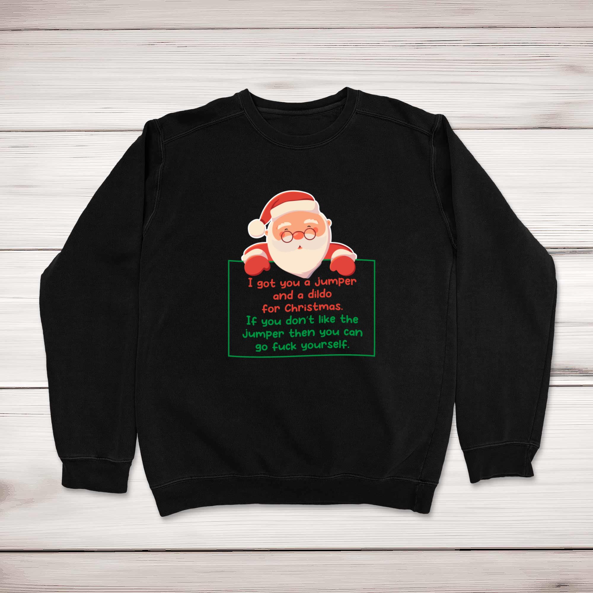 A D*ldo for Christmas Sweatshirt - Picture 2 of 2