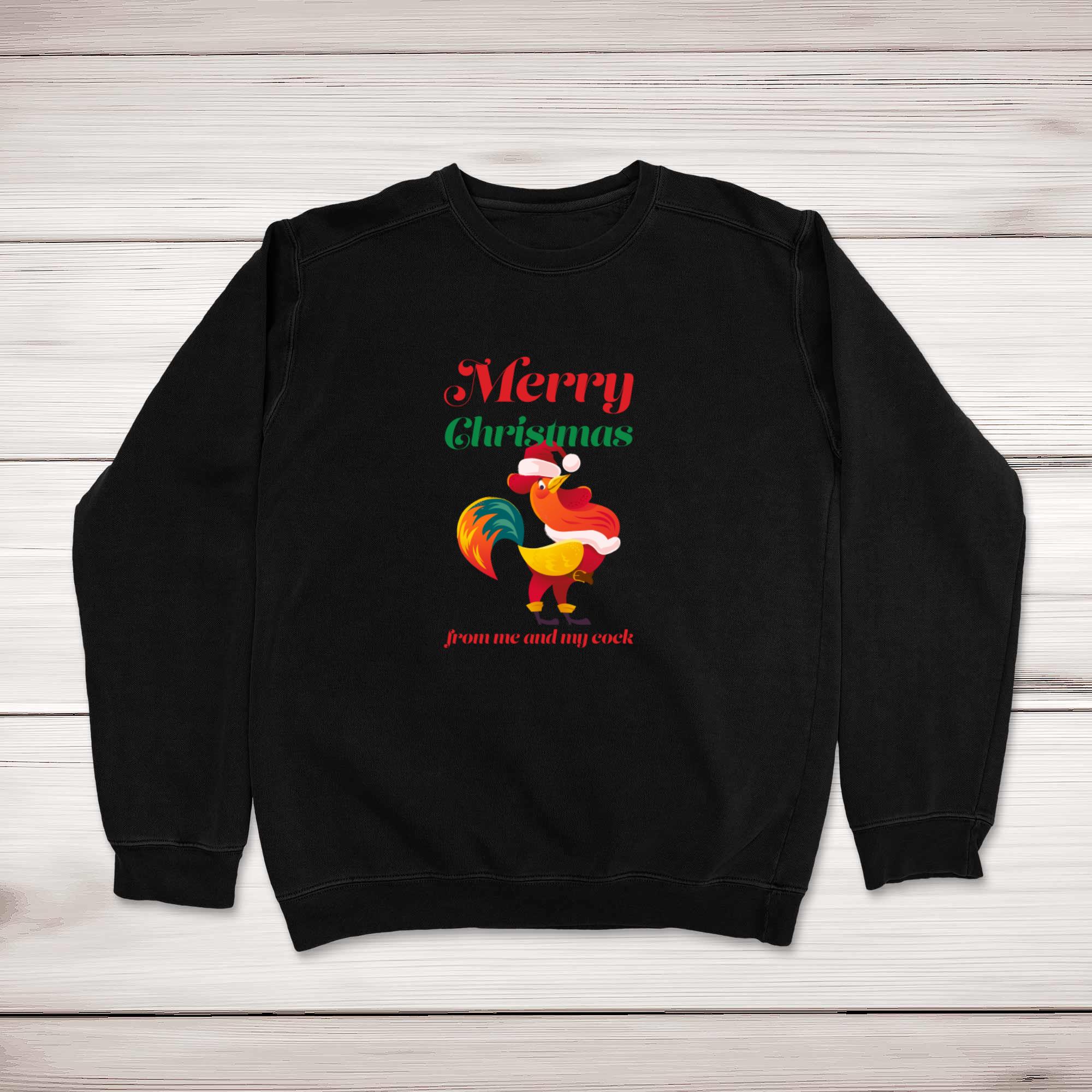 Merry Christmas From Me And My C*ck Christmas Jumper - Picture 2 of 2