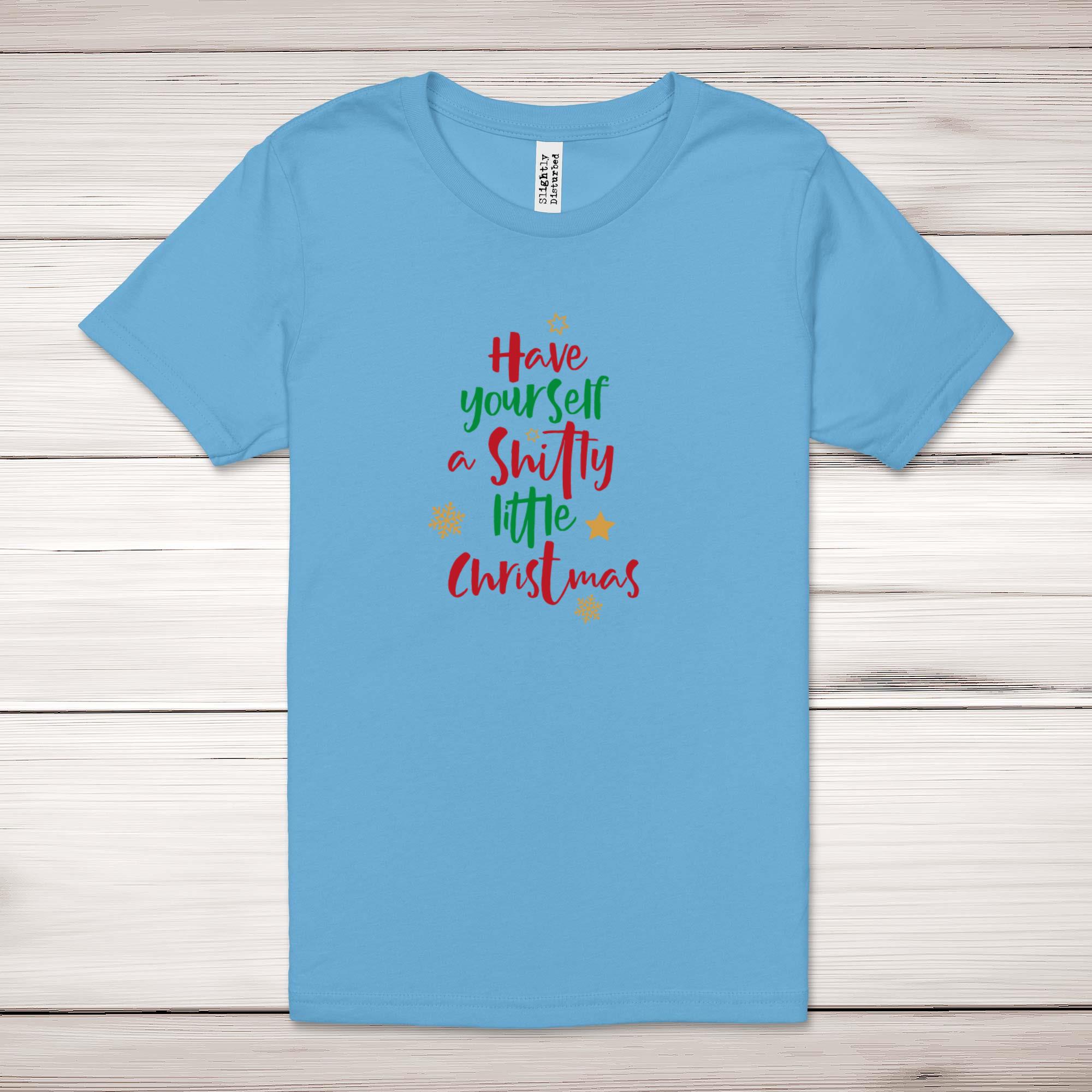 Shitty Little Christmas - Rude Adult T-Shirts - Slightly Disturbed - Image 6 of 10