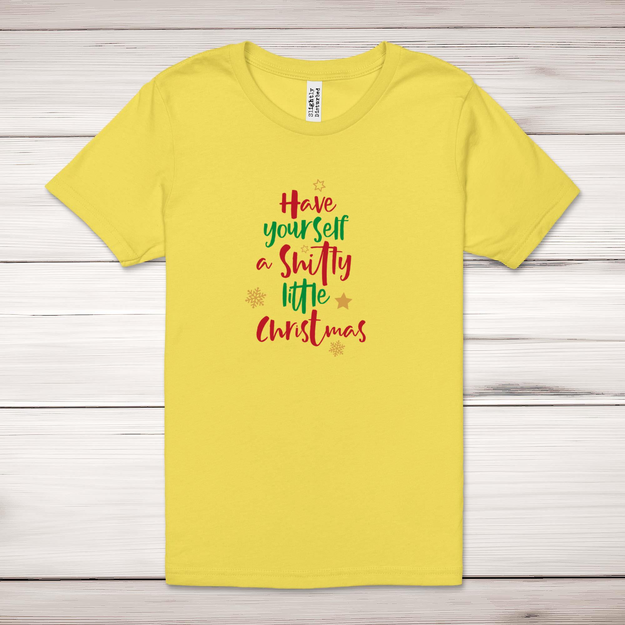 Shitty Little Christmas - Rude Adult T-Shirts - Slightly Disturbed - Image 8 of 10