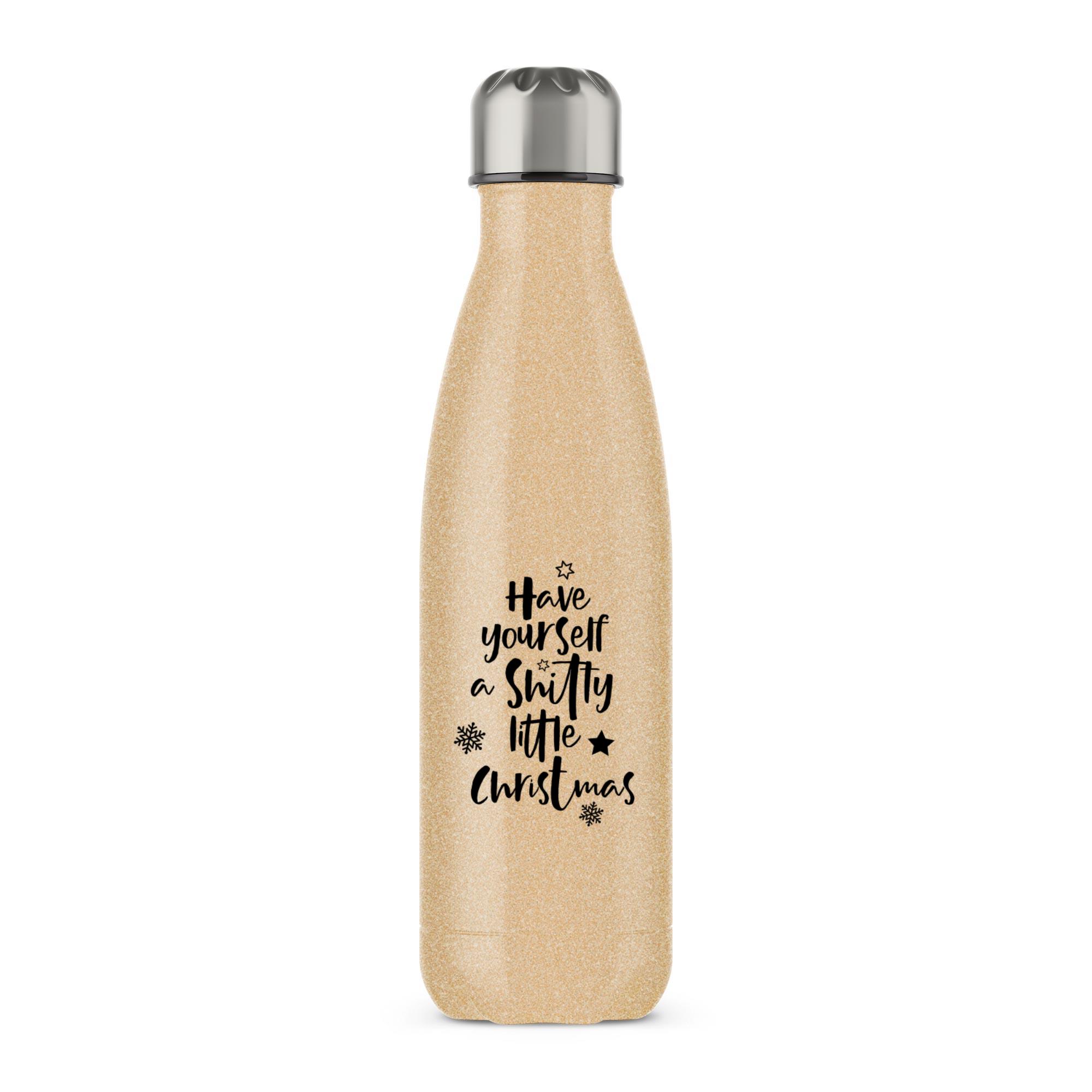 Sh*tty Little Christmas Water Bottle - Picture 4 of 7