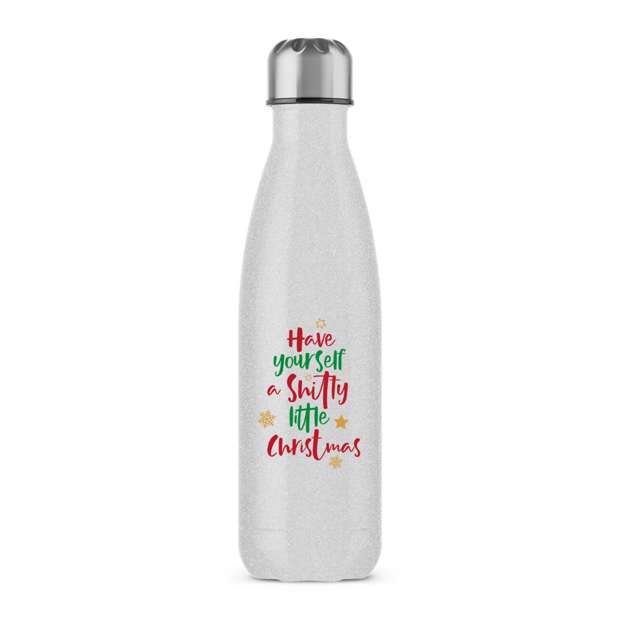Sh*tty Little Christmas Water Bottle - Picture 7 of 7