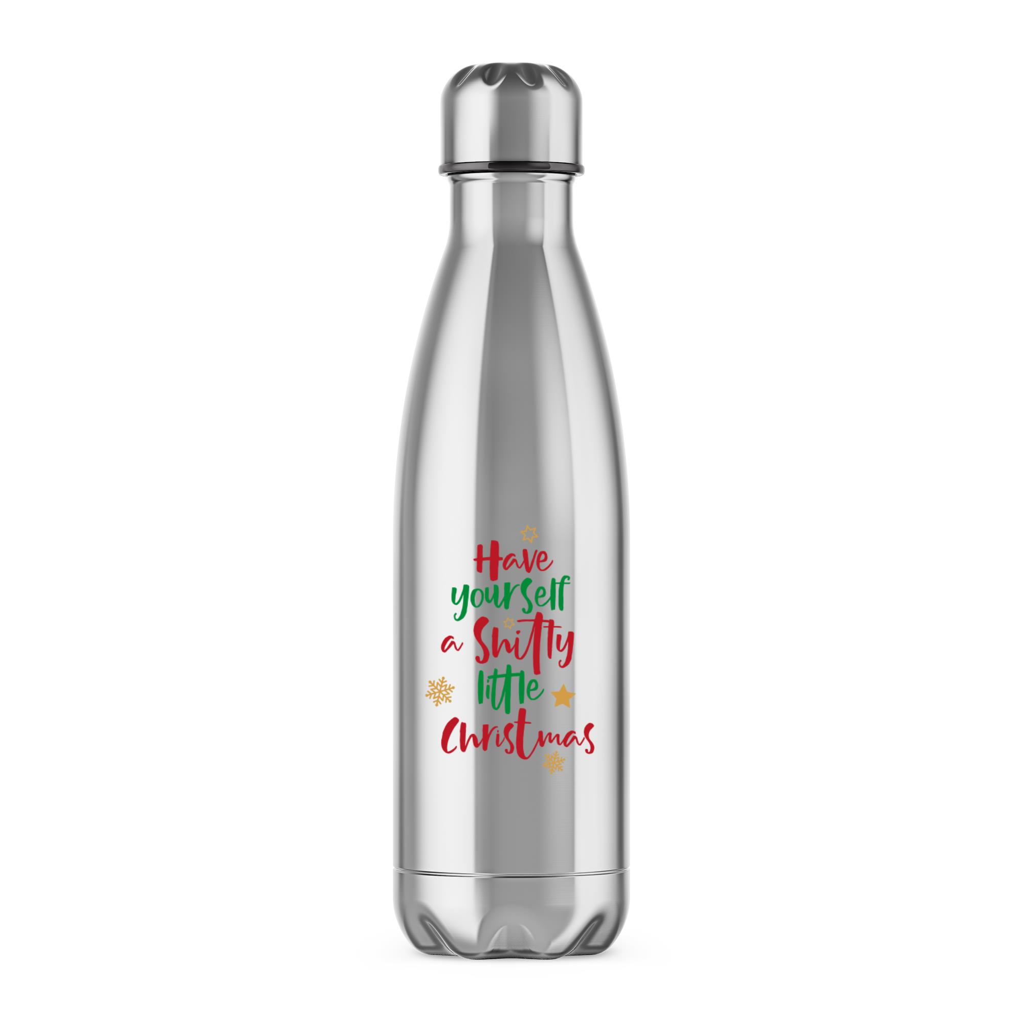 Sh*tty Little Christmas Water Bottle - Picture 2 of 7