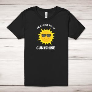 Cuntshine - Rude Adult T-Shirts - Slightly Disturbed - Image 1 of 10