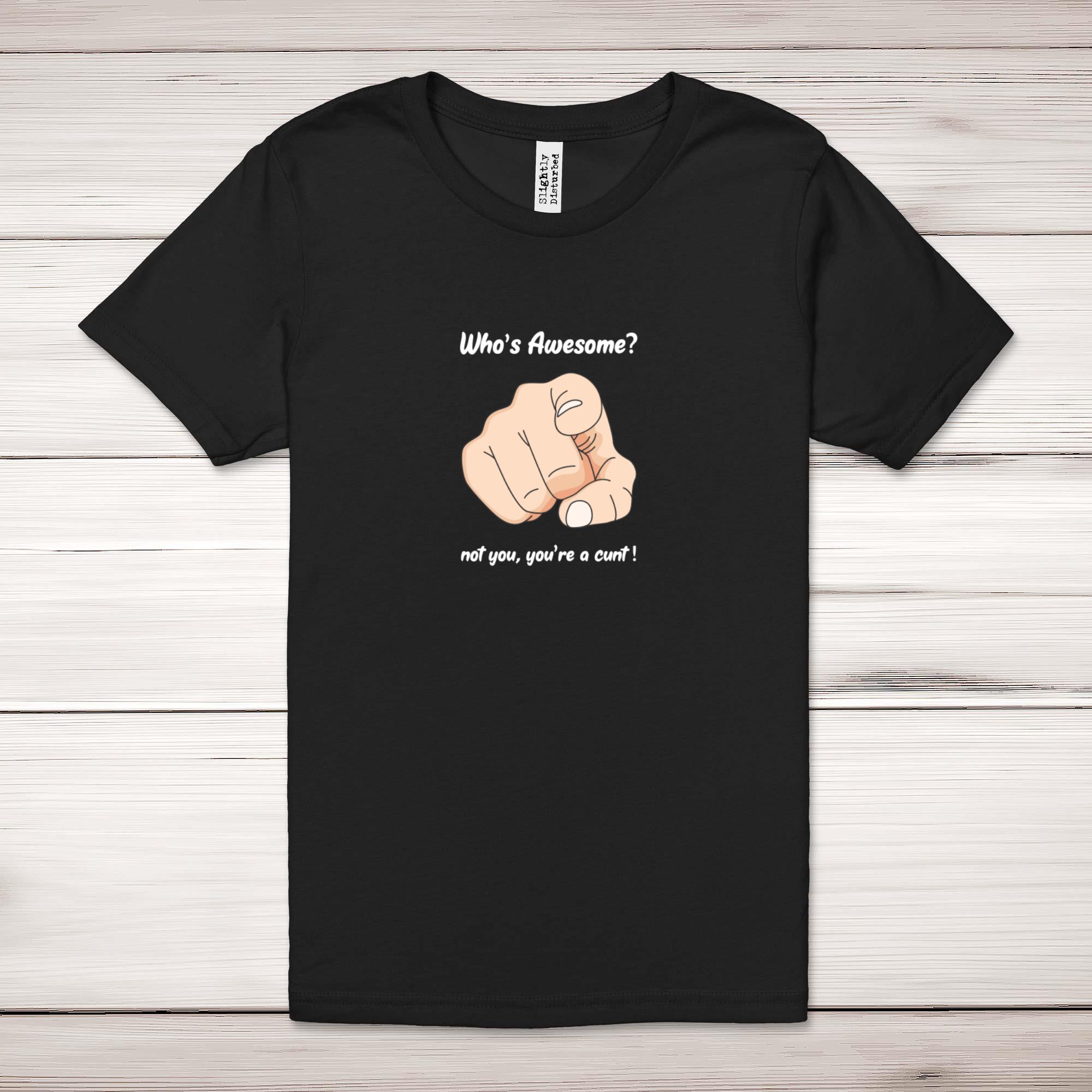 Who's Awesome Adult T-Shirt - Picture 3 of 13