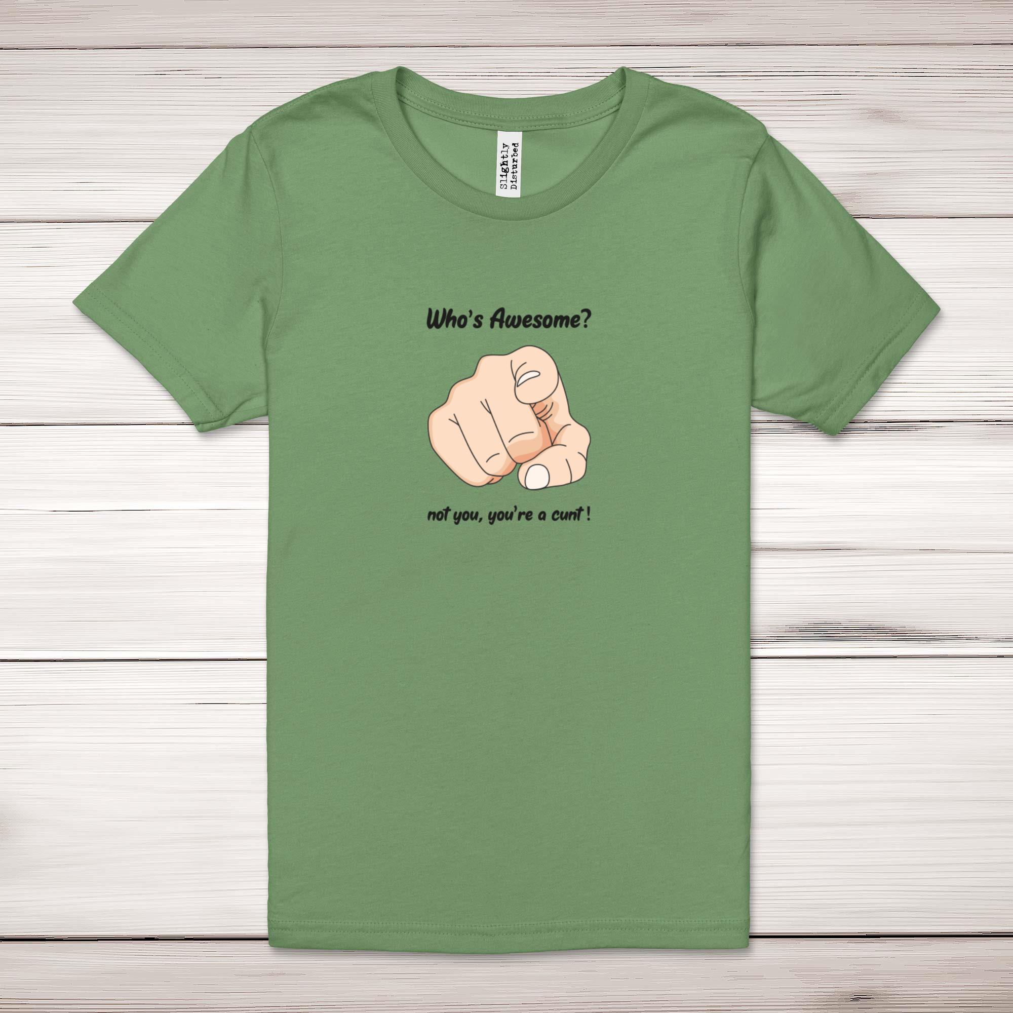 Who's Awesome Adult T-Shirt - Picture 13 of 13