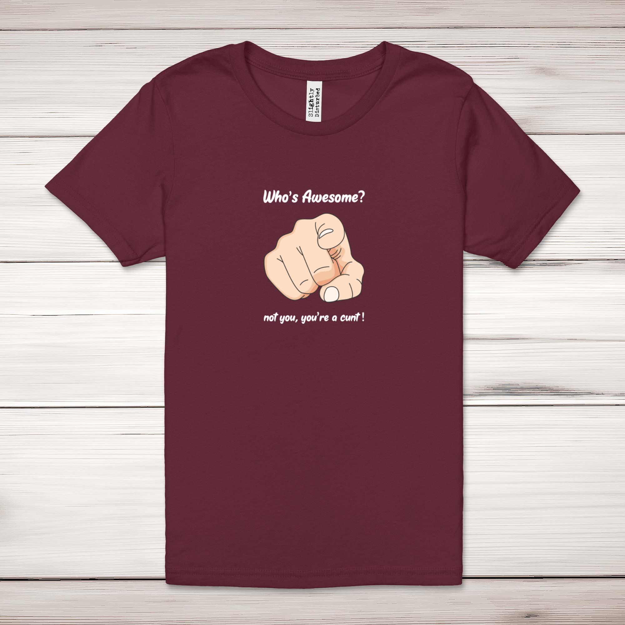 Who's Awesome Adult T-Shirt - Picture 9 of 13