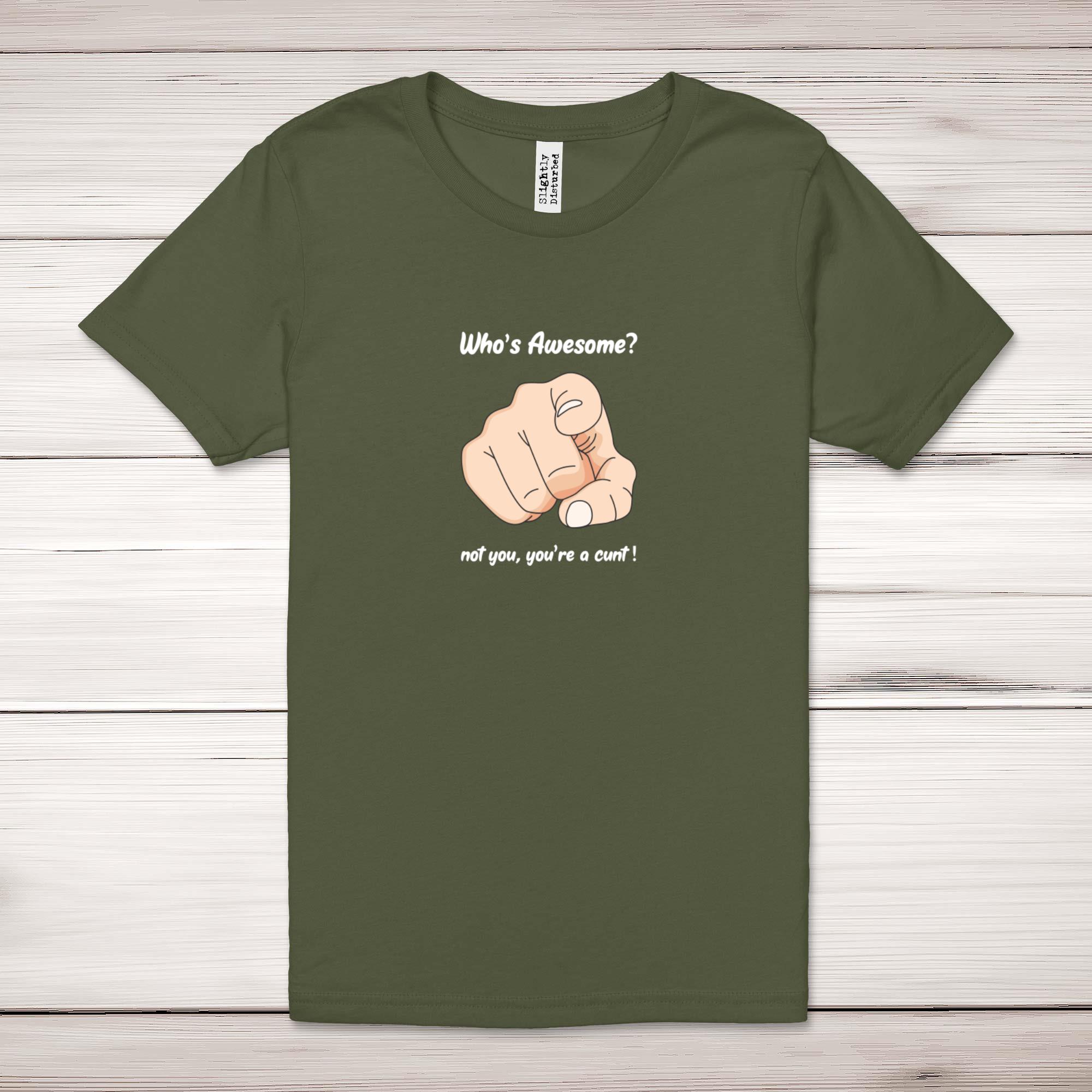 Who's Awesome Adult T-Shirt - Picture 7 of 13