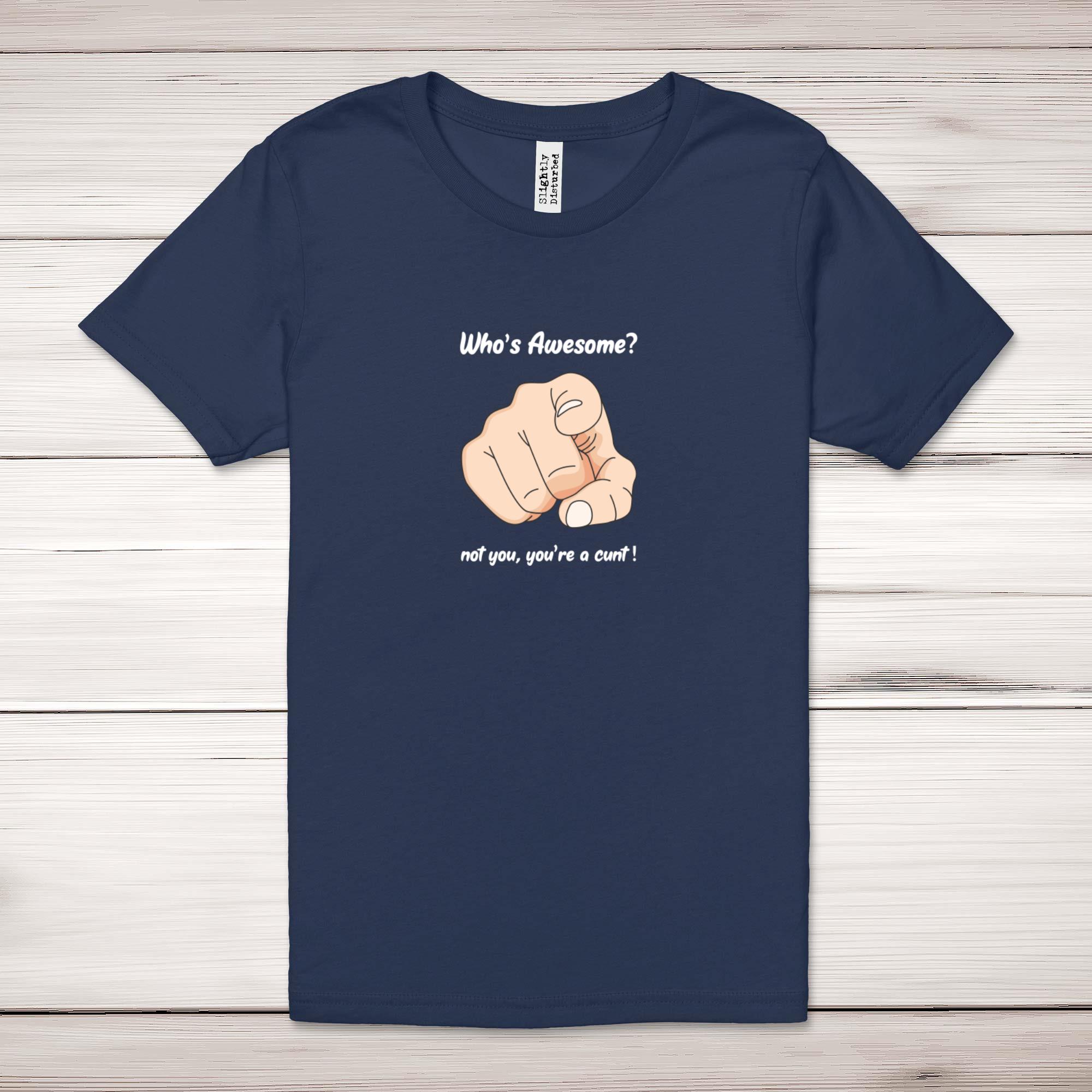 Who's Awesome Adult T-Shirt - Picture 2 of 13