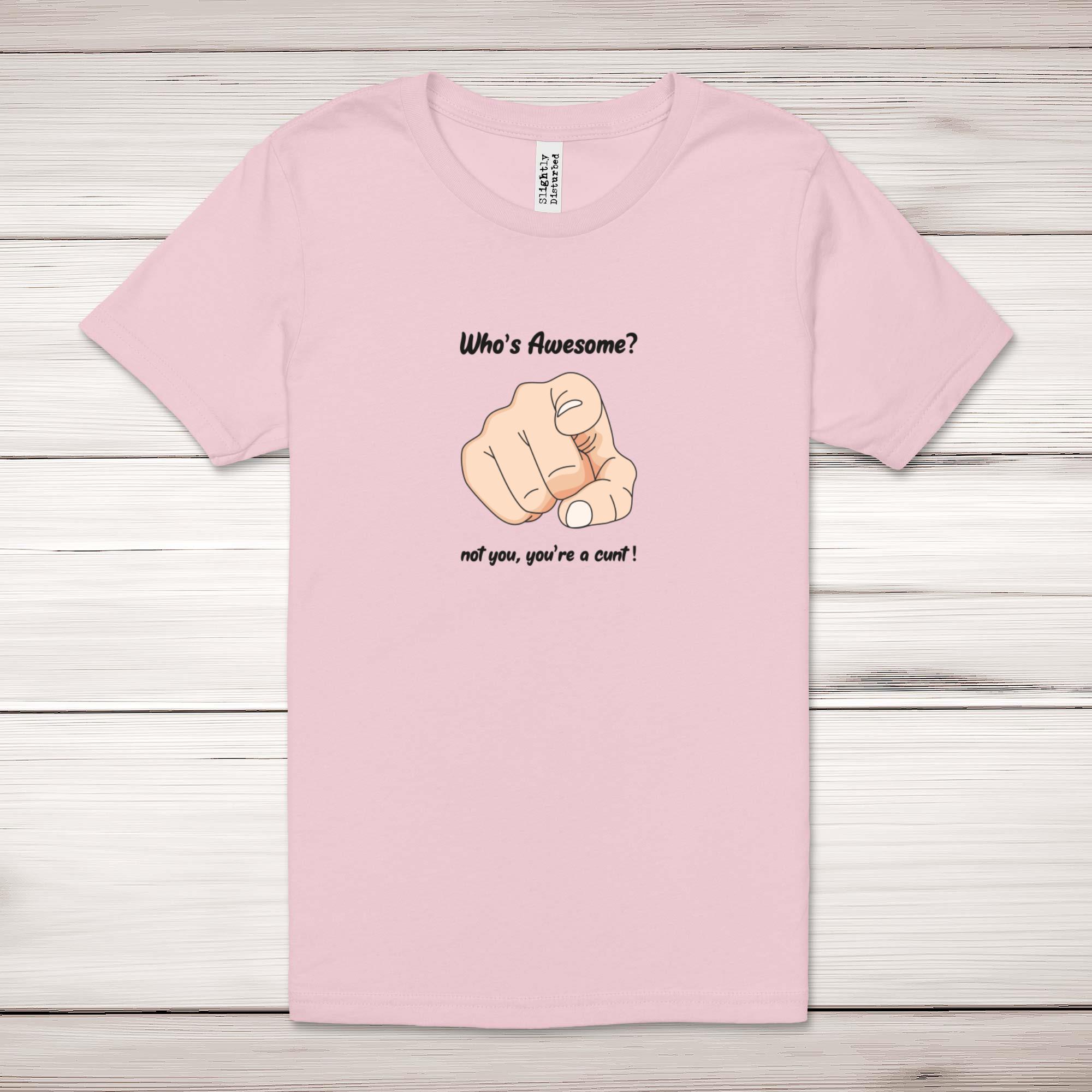 Who's Awesome Adult T-Shirt - Picture 5 of 13