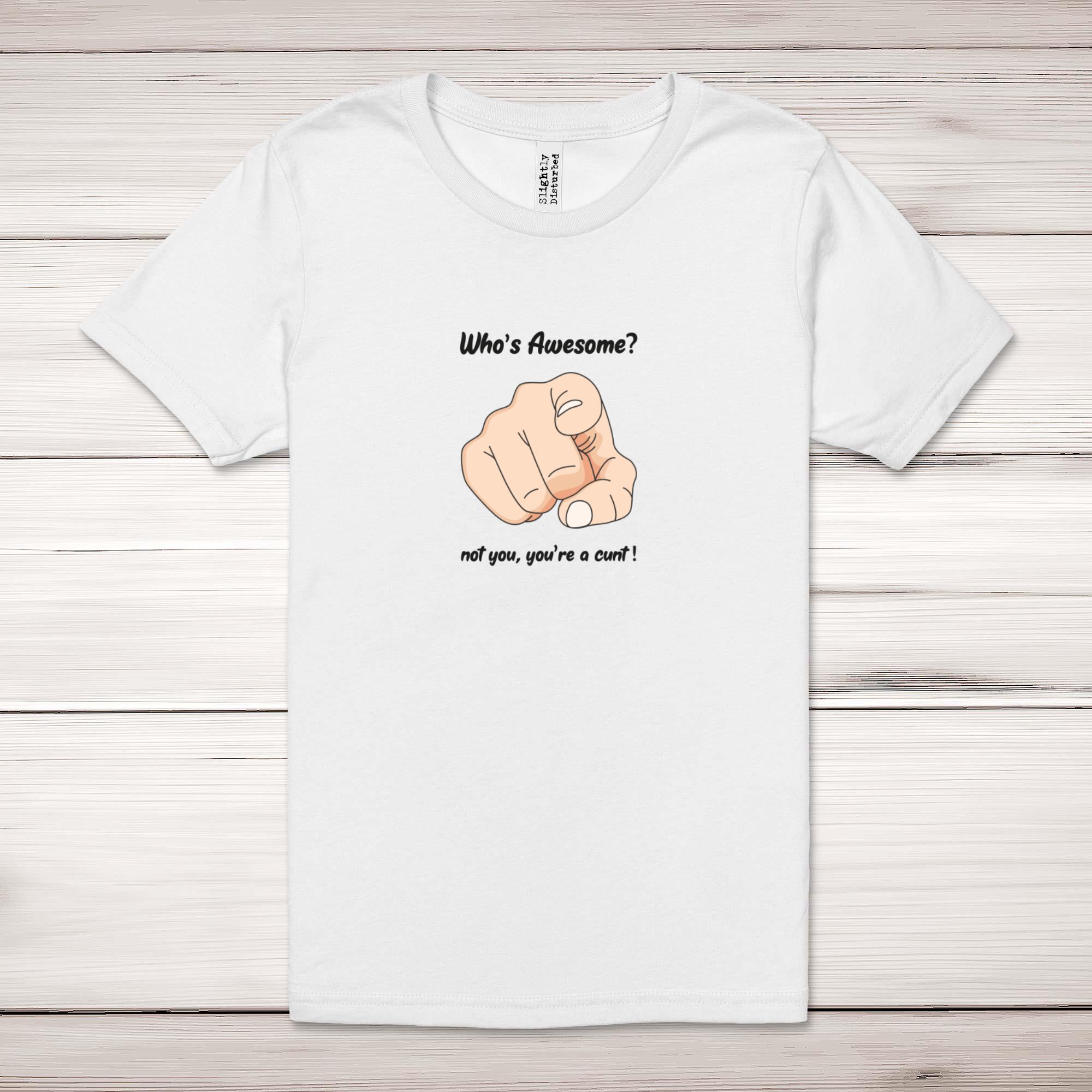 Who's Awesome Adult T-Shirt - Picture 11 of 13