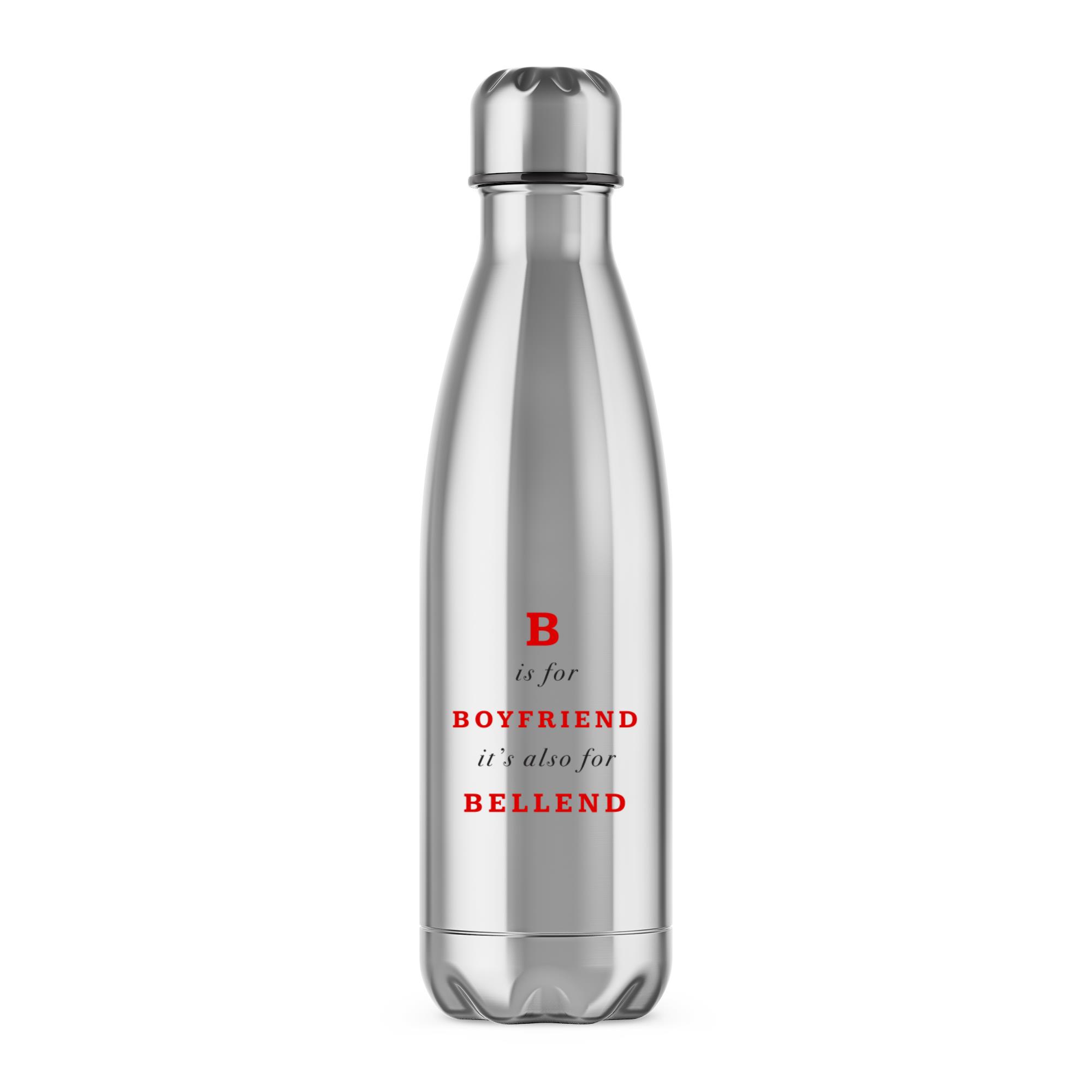 B Is For Boyfriend Water Bottle - Picture 4 of 7