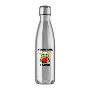 Yoda One I Love - Geeky Water Bottles - Slightly Disturbed - Image 1 of 2