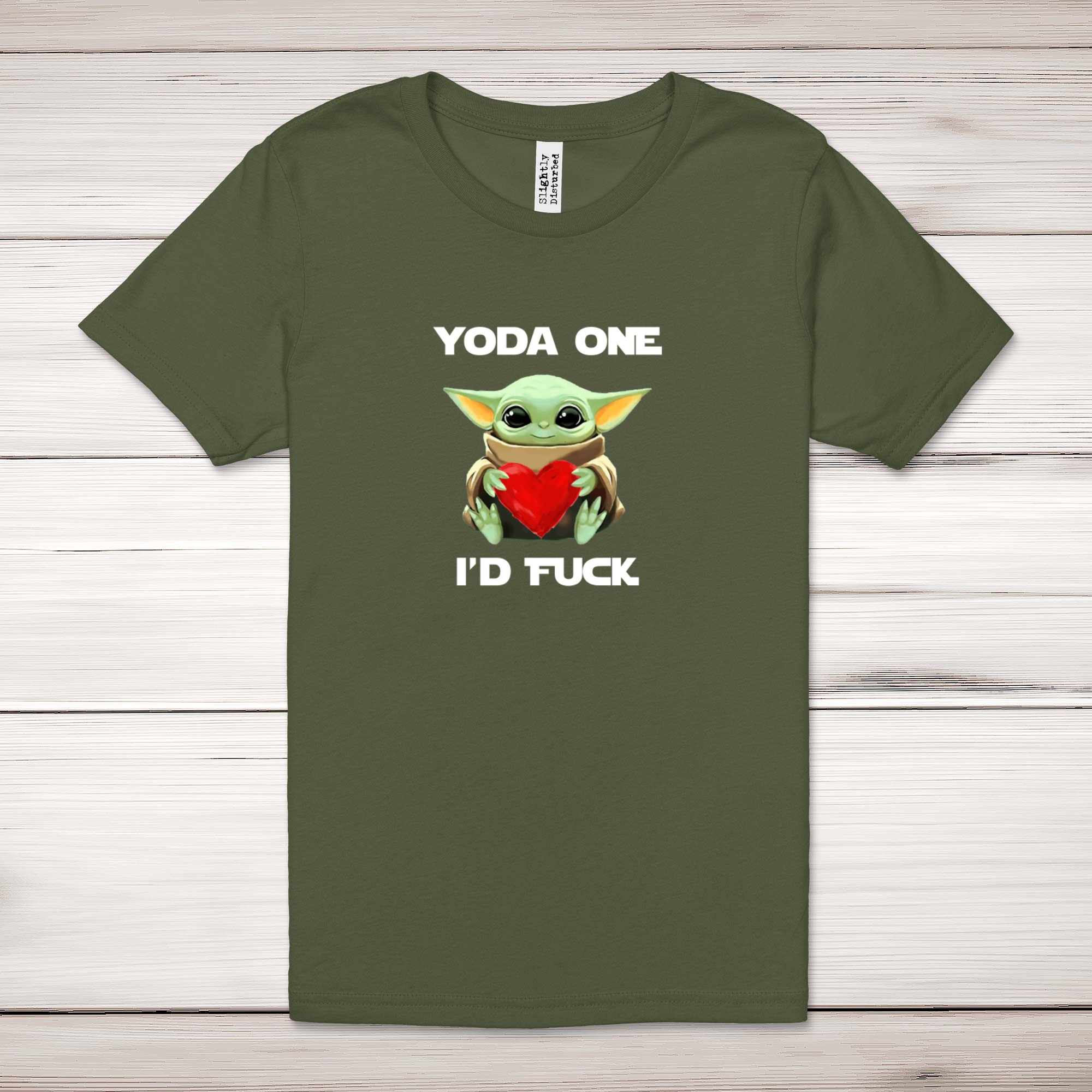 Yoda One Adult T-Shirt - Picture 11 of 13