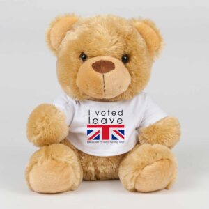 I Voted Leave - Rude Swear Bear - Slightly Disturbed - Image 1 of 2