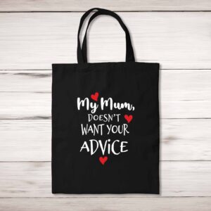 My Mum - Rude Tote Bags - Slightly Disturbed - Image 1 of 10