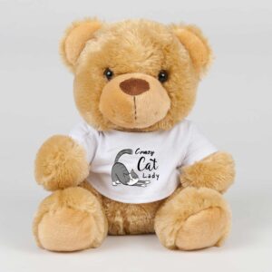 Crazy Cat Lady - Rude Swear Bear - Slightly Disturbed - Image 1 of 2