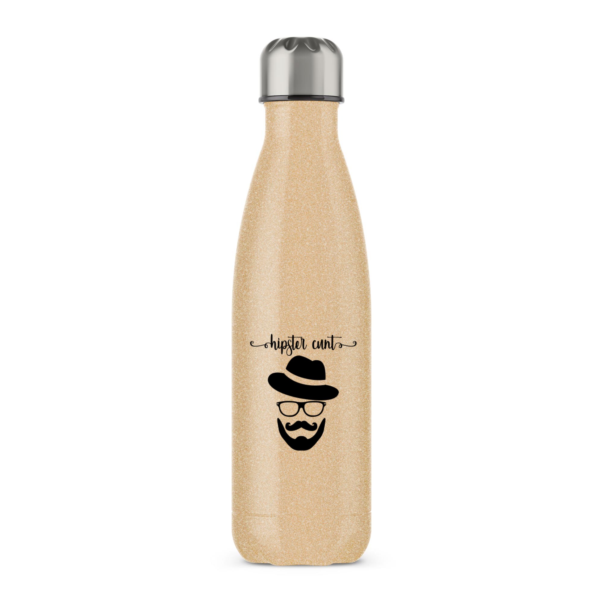Hipster C*nt Water Bottle - Picture 3 of 7
