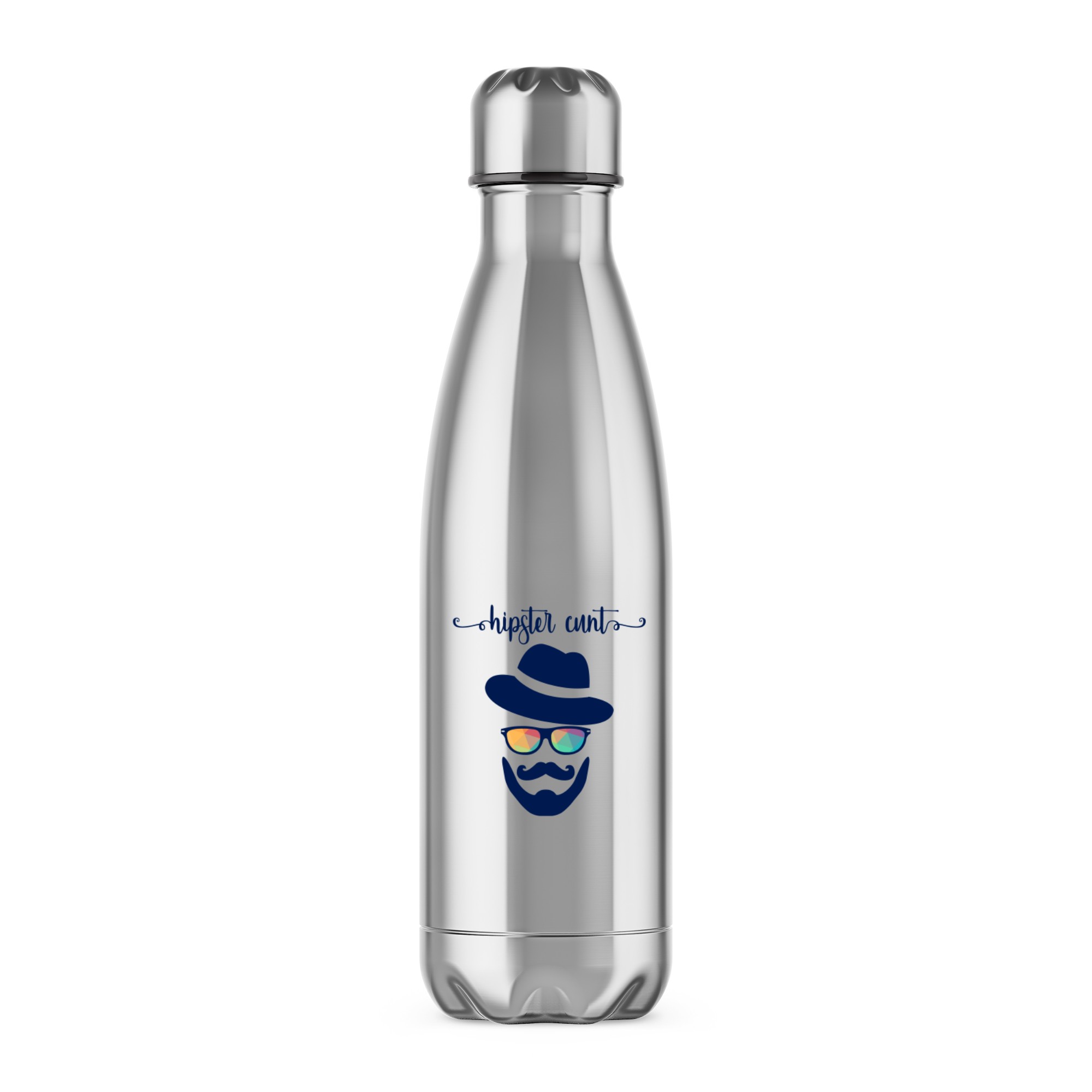 Hipster C*nt Water Bottle - Picture 5 of 7