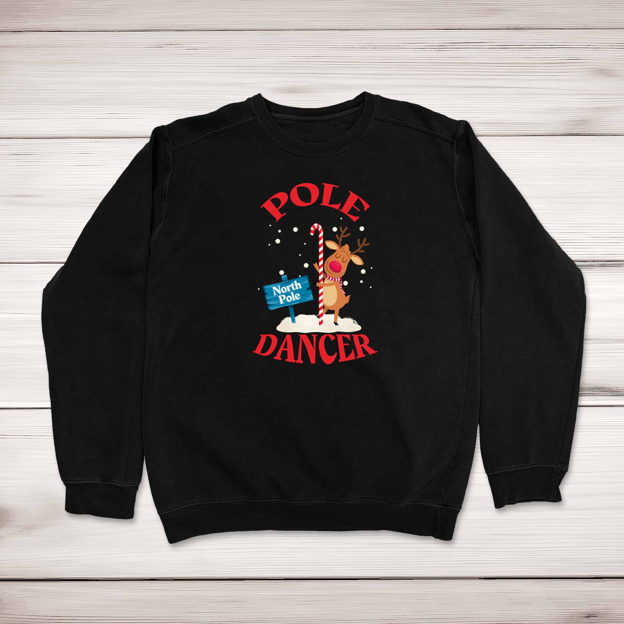 North Pole Dancer Christmas Jumper - Picture 3 of 3