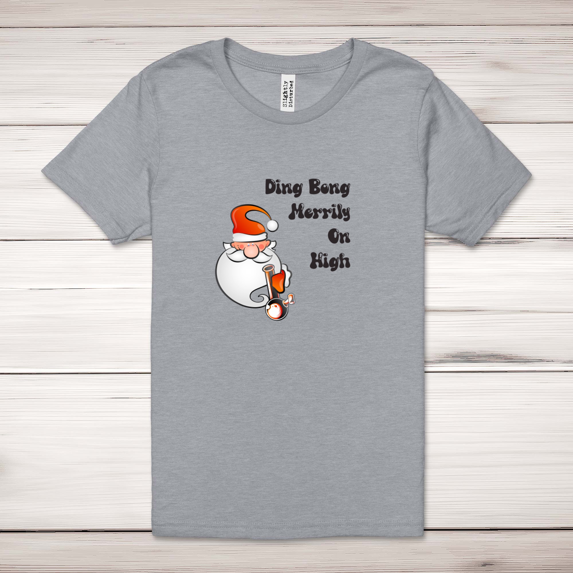 Ding Bong Merrily - Rude Adult T-Shirts - Slightly Disturbed - Image 4 of 12