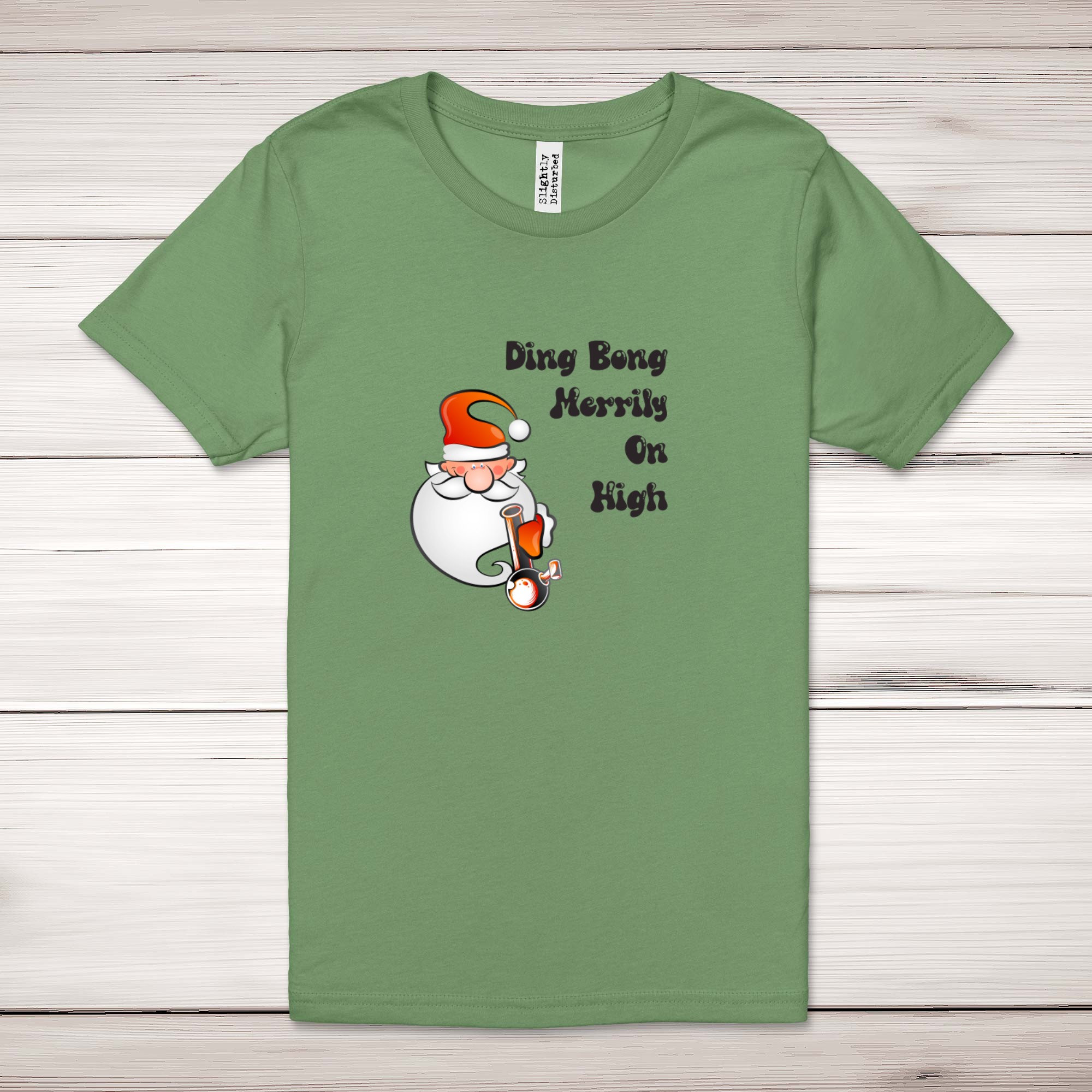 Ding Bong Merrily - Rude Adult T-Shirts - Slightly Disturbed - Image 5 of 12