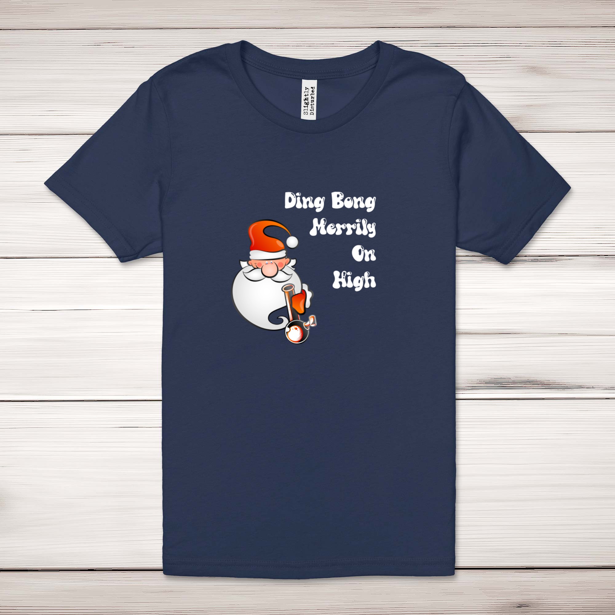 Ding Bong Merrily - Rude Adult T-Shirts - Slightly Disturbed - Image 3 of 12