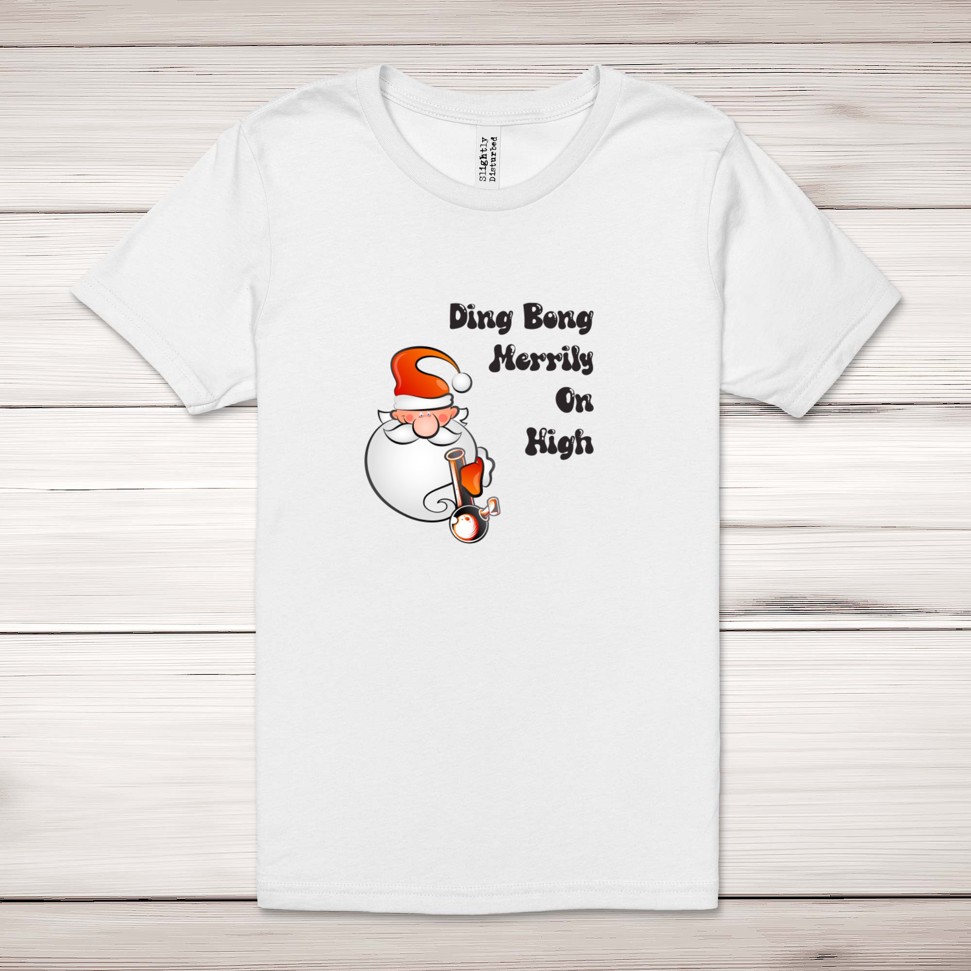 Ding Bong Merrily - Rude Adult T-Shirts - Slightly Disturbed - Image 2 of 12